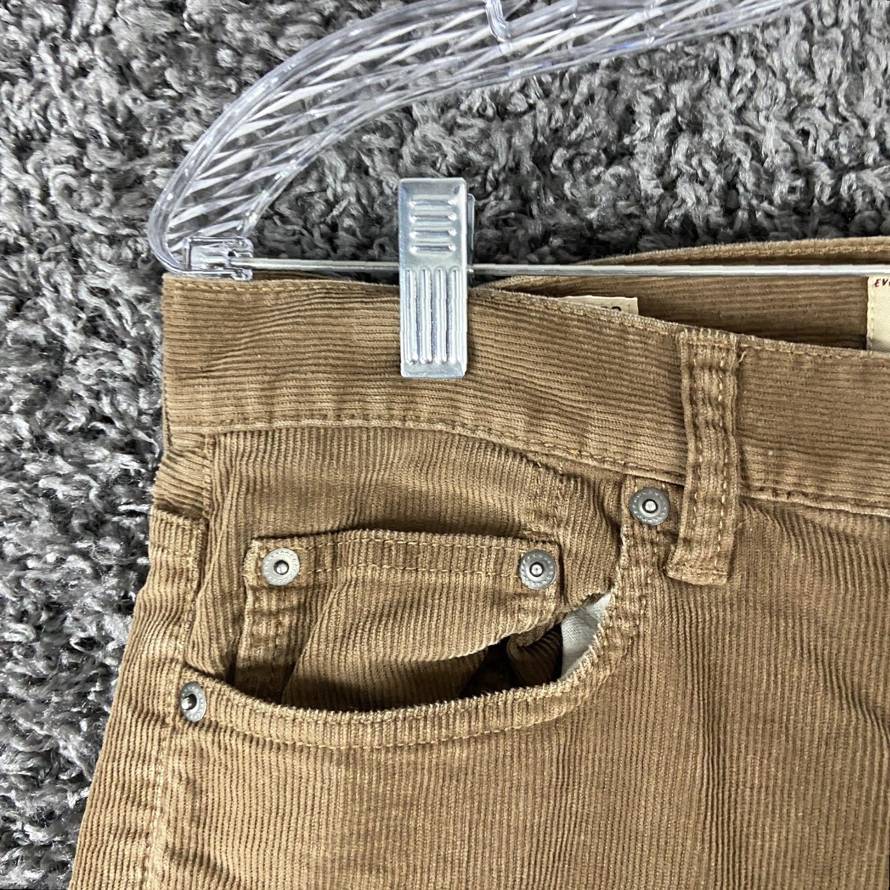 J.Crew VINTAGE J.CREW Brown Corduroy Pants Men’s 30x31 Chino Regular Brown Corduroy Mens 30 Inseam 31 Size US 30 / EU 46 - 3 Thumbnail