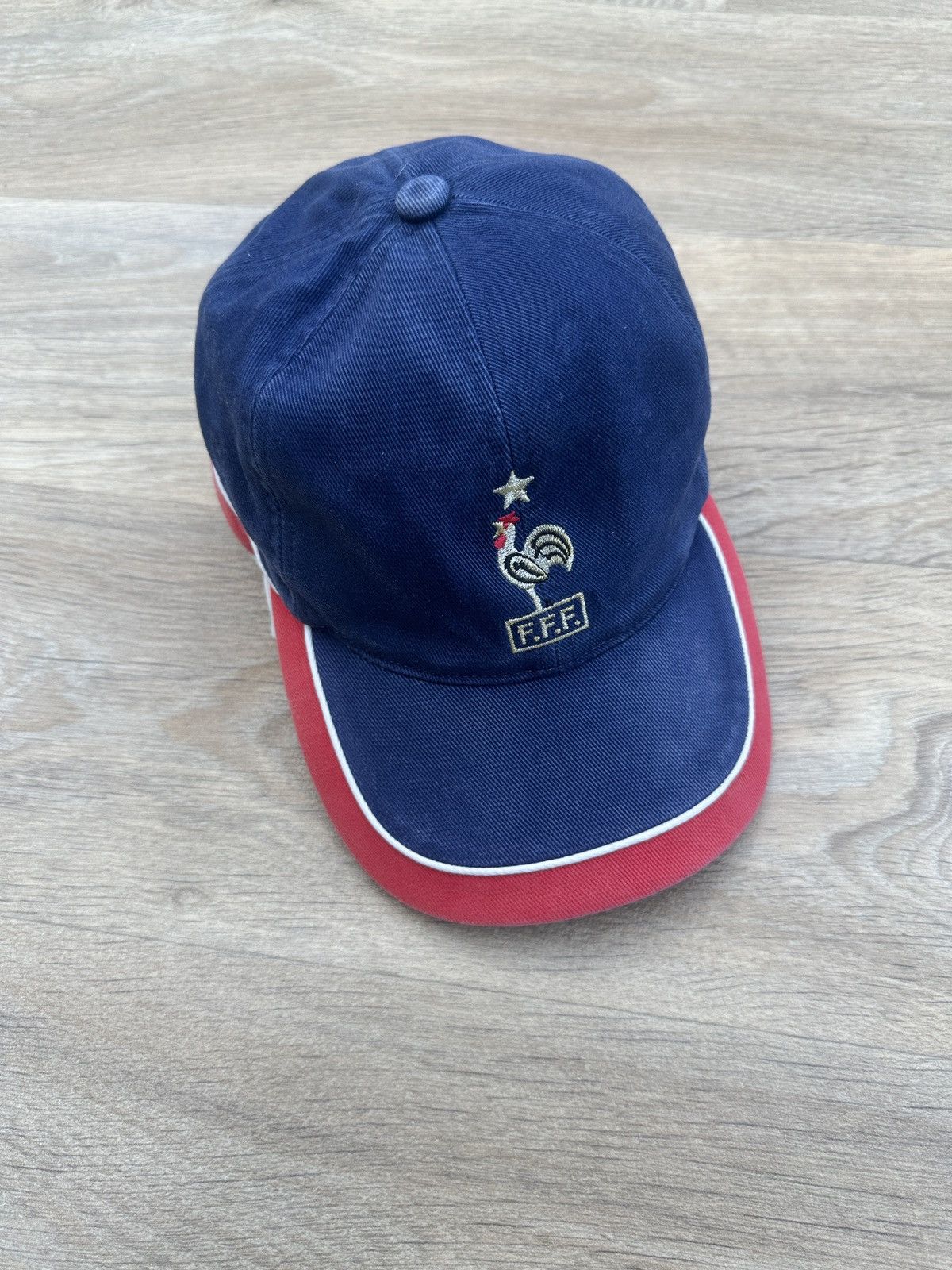 Adidas CAP vintage FFF Adidas France 1 étoile – 100% coton – Size ONE SIZE - 1 Thumbnail