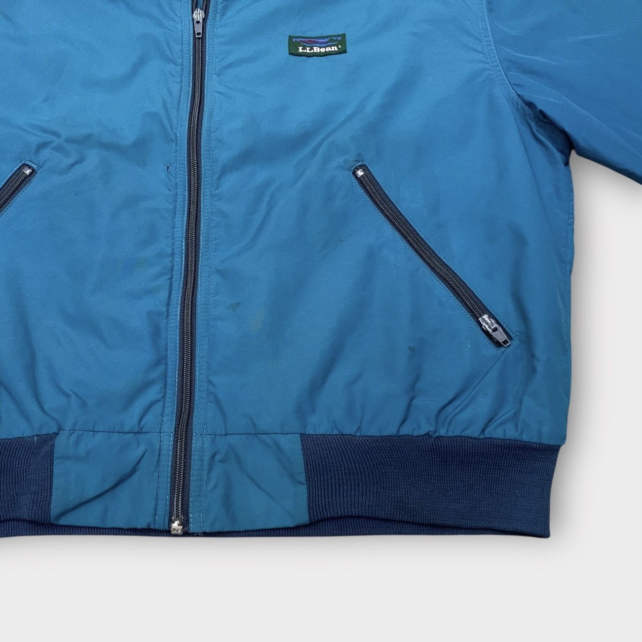 L.L. Bean VINTAGE 80s LL BEAN NYLON JACKET NATIVE FLEECE LINING Size US M / EU 48-50 / 2 - 9 Thumbnail