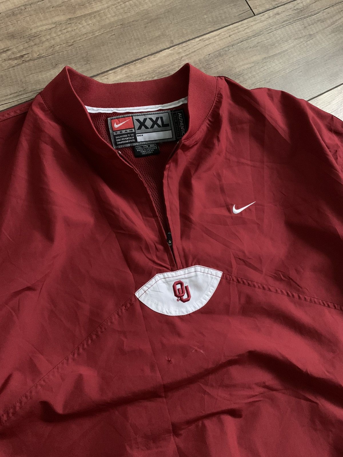 Nike Vintage Nike Oklahoma University College Bomber Jacket Size US XXL / EU 58 / 5 - 4 Thumbnail