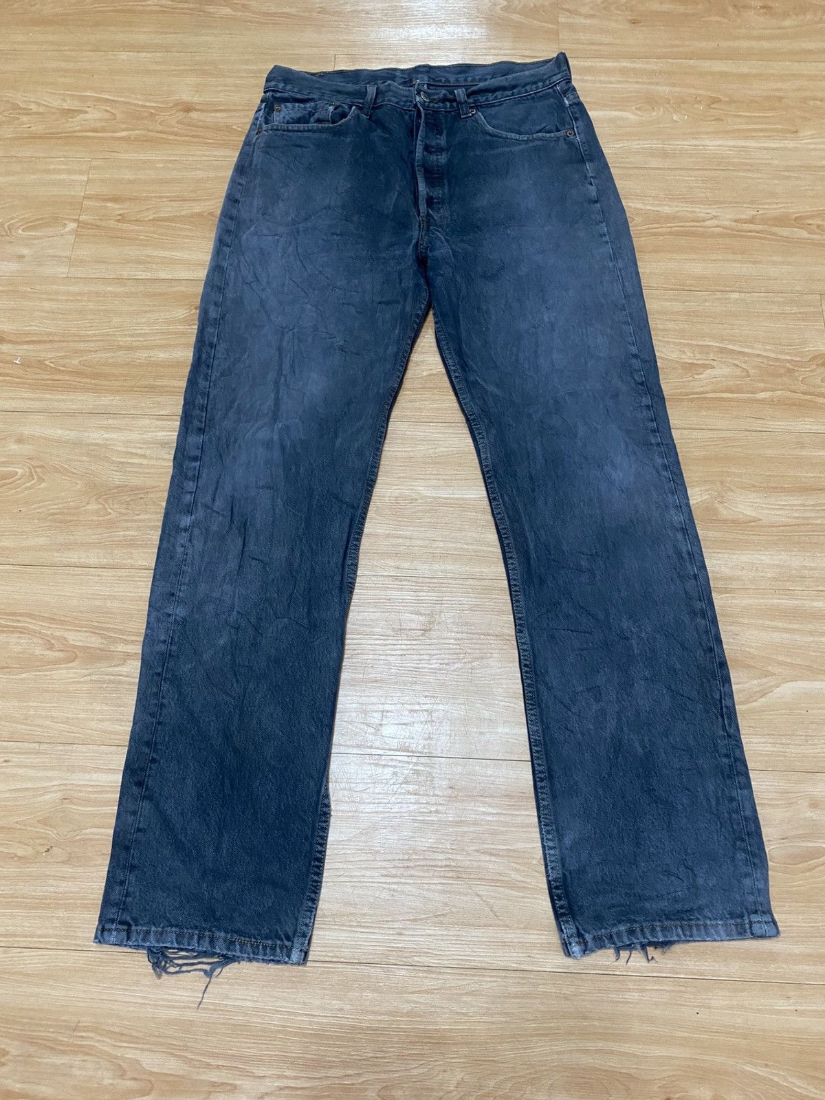 Levi's × Levi's Vintage Clothing × Vintage Vintage made in usa 90s levis black sun faded Size US 32 / EU 48 - 2 Thumbnail