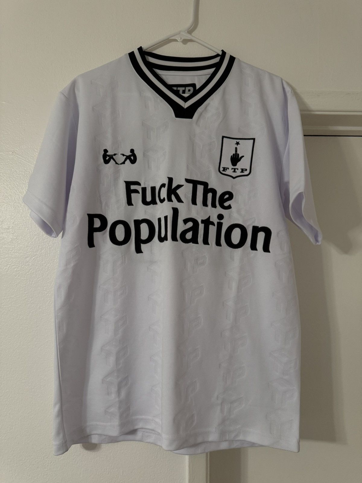 Fuck The Population FTP Soccer Jersey Size US L / EU 52-54 / 3 - 1 Thumbnail