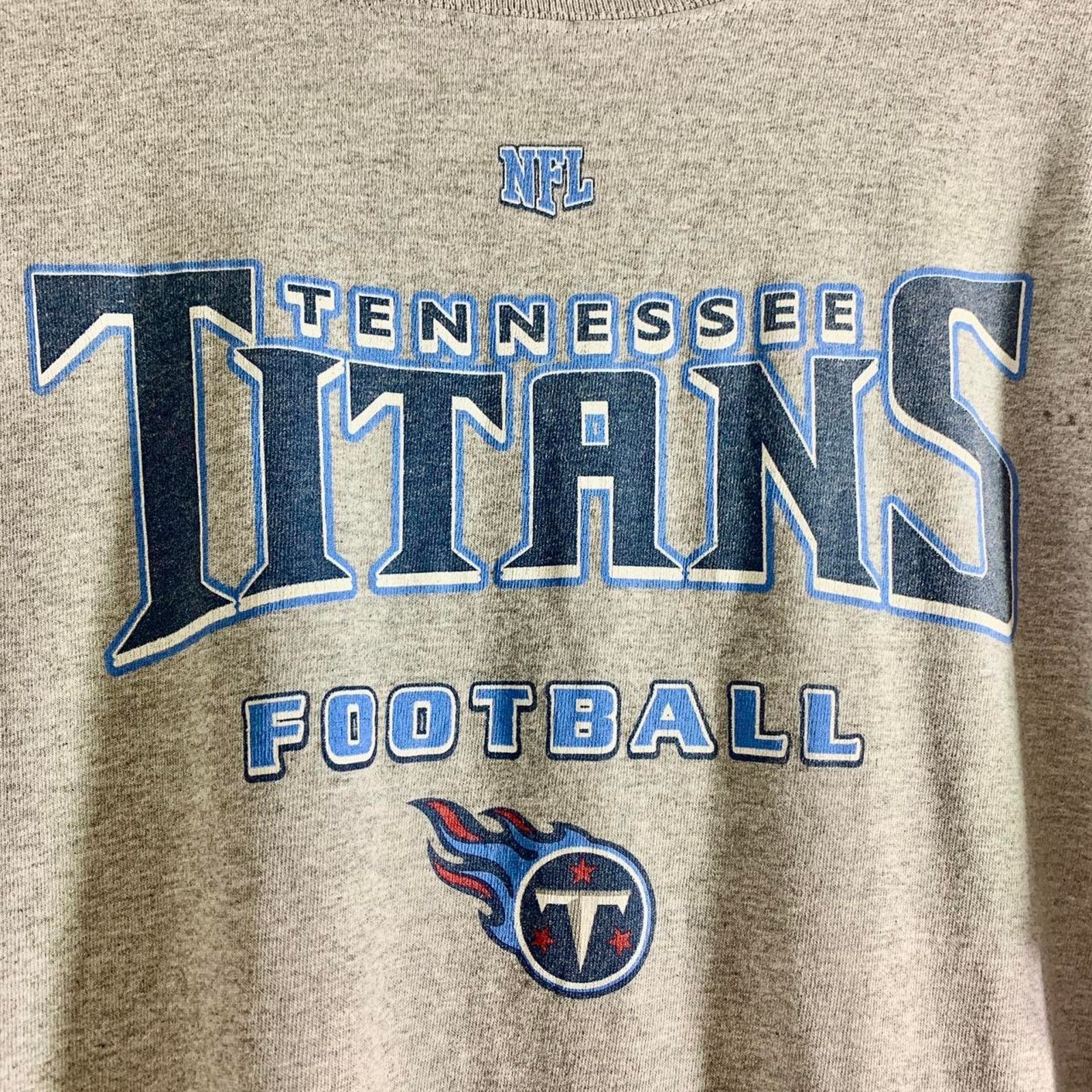 NFL vintage Y2K 2000s NFL TENNESSEE TITANS FOOTBALL tee shirt XL Size US XL / EU 56 / 4 - 1 Thumbnail