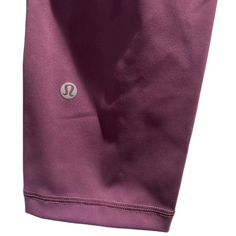 Lululemon LULULEMON Plum Swift Speed High-Rise Crop 21" Leggings Size 28" / US 6 / IT 42 - 6 Thumbnail
