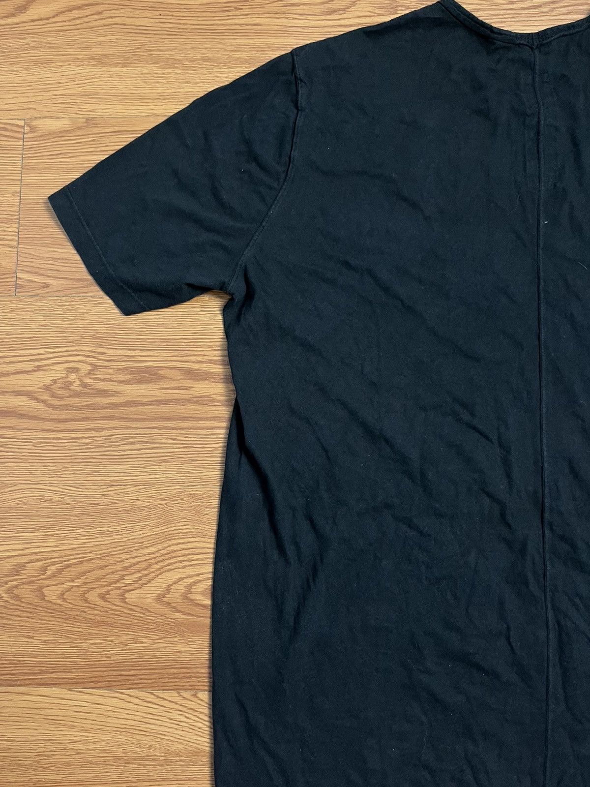 Rick Owens Rick Owens Black Short Shirt Size US M / EU 48-50 / 2 - 7 Thumbnail