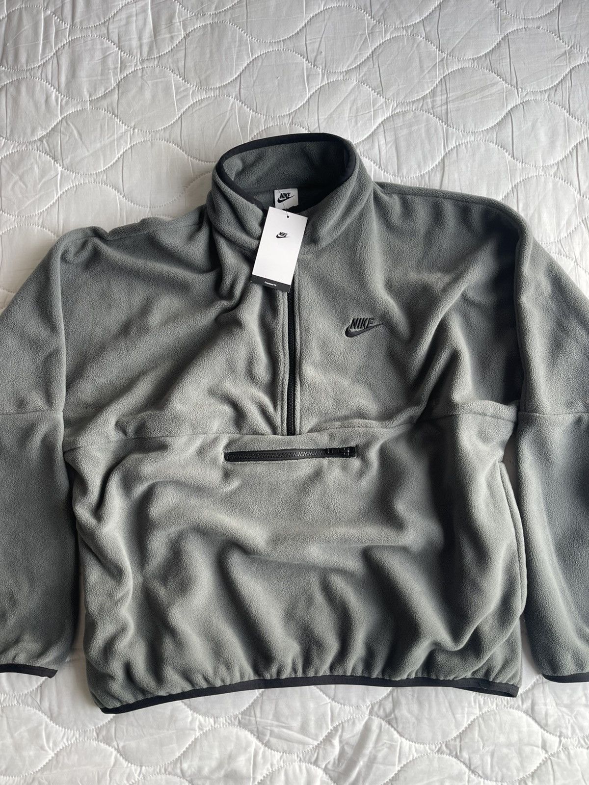 Nike gray soft fleece over-sized fit- Brand new,Original tag
