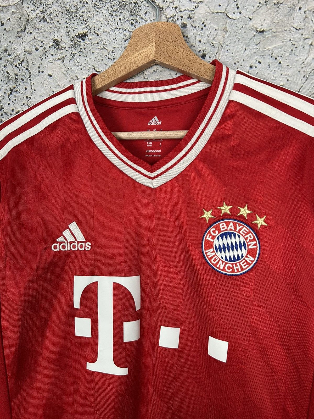 Adidas Bayern Munchen 2014 Adidas Soccer Jersey Football Vintage Size US M / EU 48-50 / 2 - 3 Thumbnail
