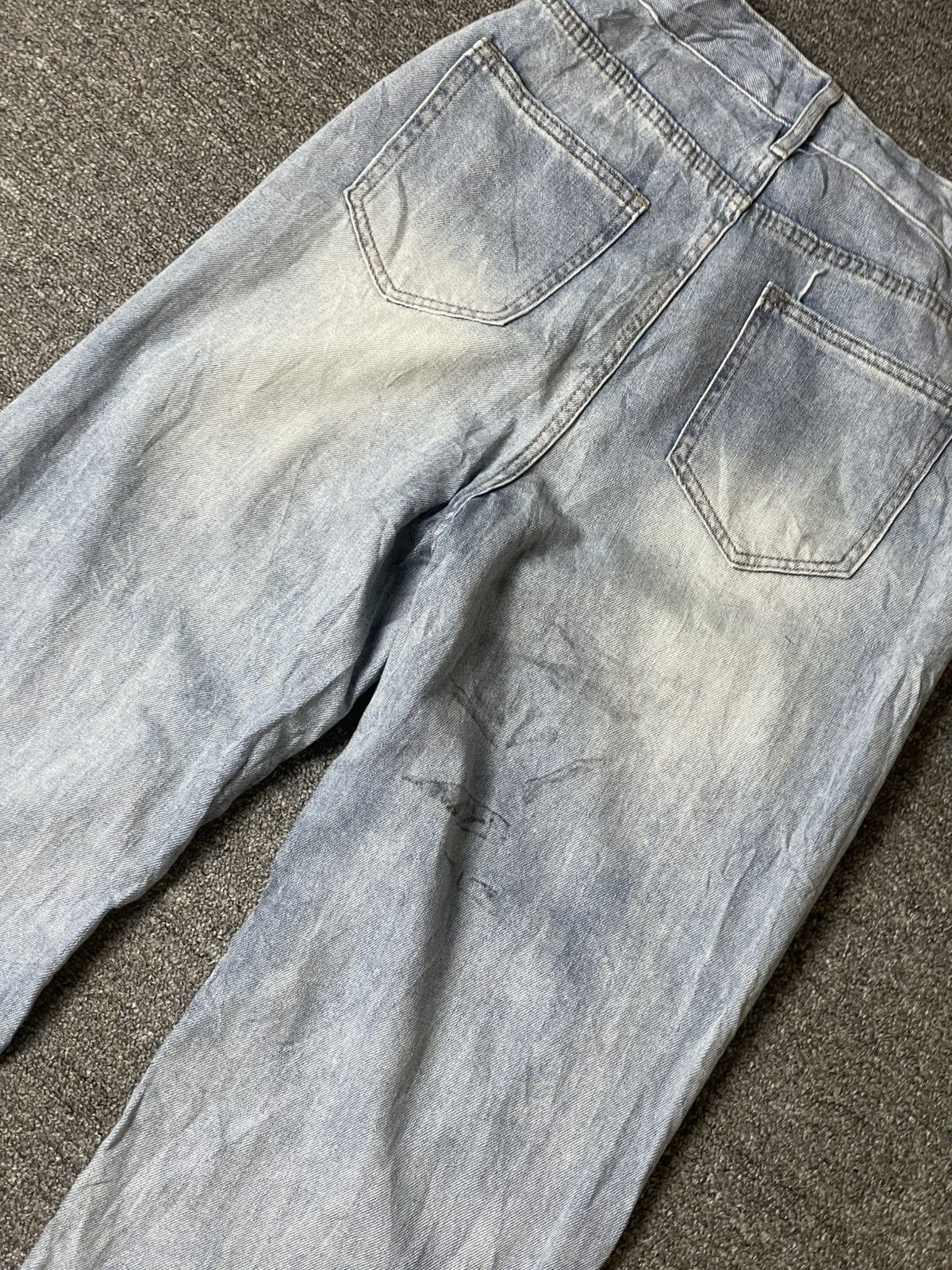 Japanese Brand × Vintage Me+Emselect Brand Ripped Knee Jeans (117) Size US 26 / EU 42 - 11 Thumbnail