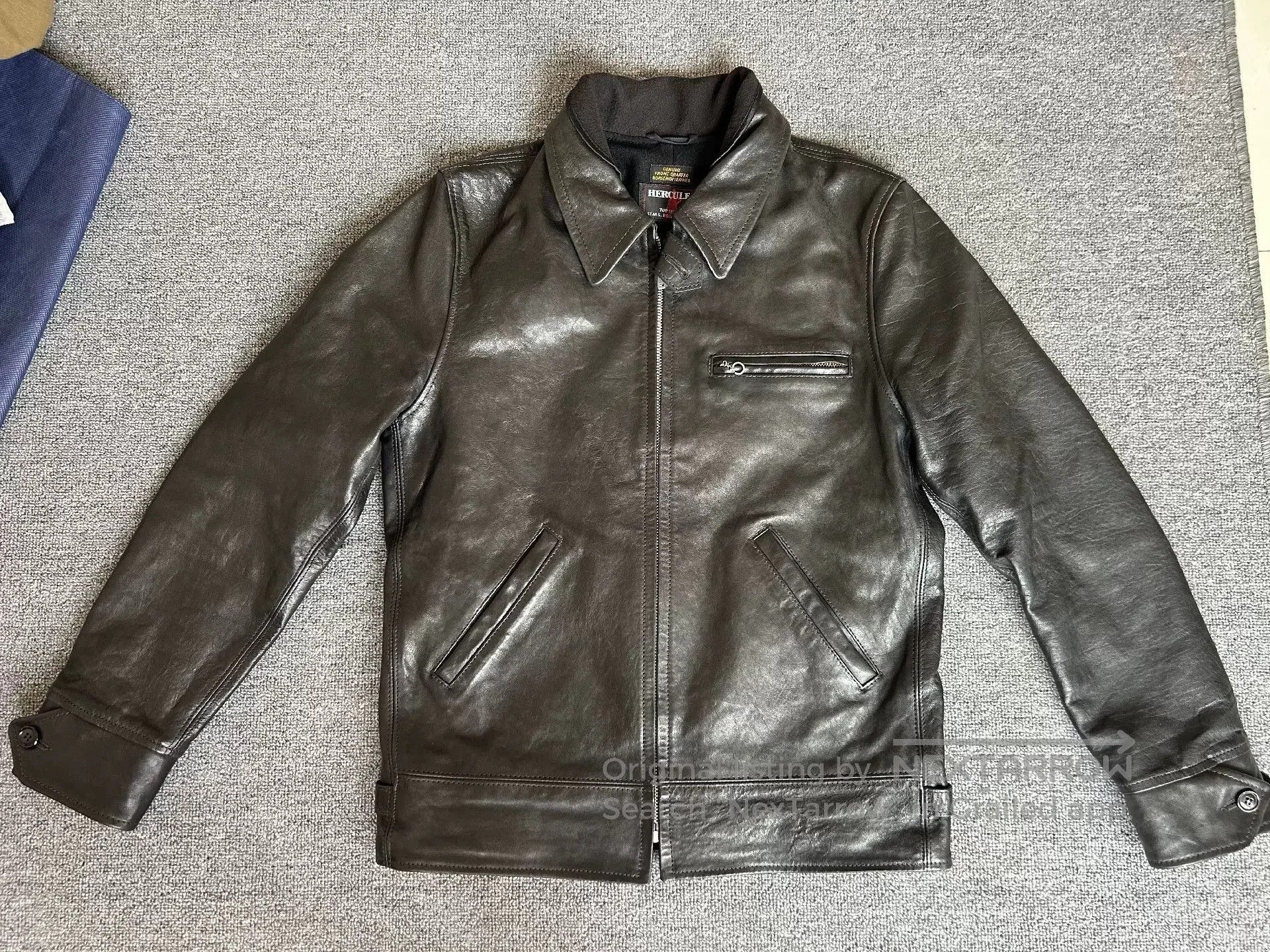 Bill Kelso Custom Leather Jacket.