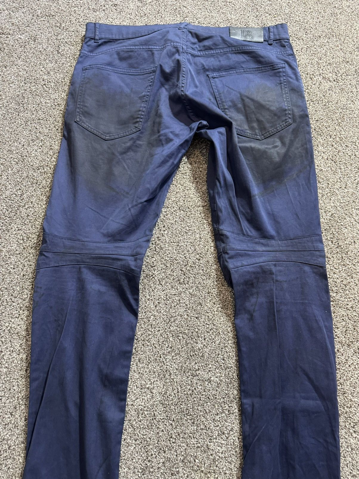 Balmain BALMAIN COATED MOTO JEANS 🔥©️ Size US 36 / EU 52 - 10 Thumbnail