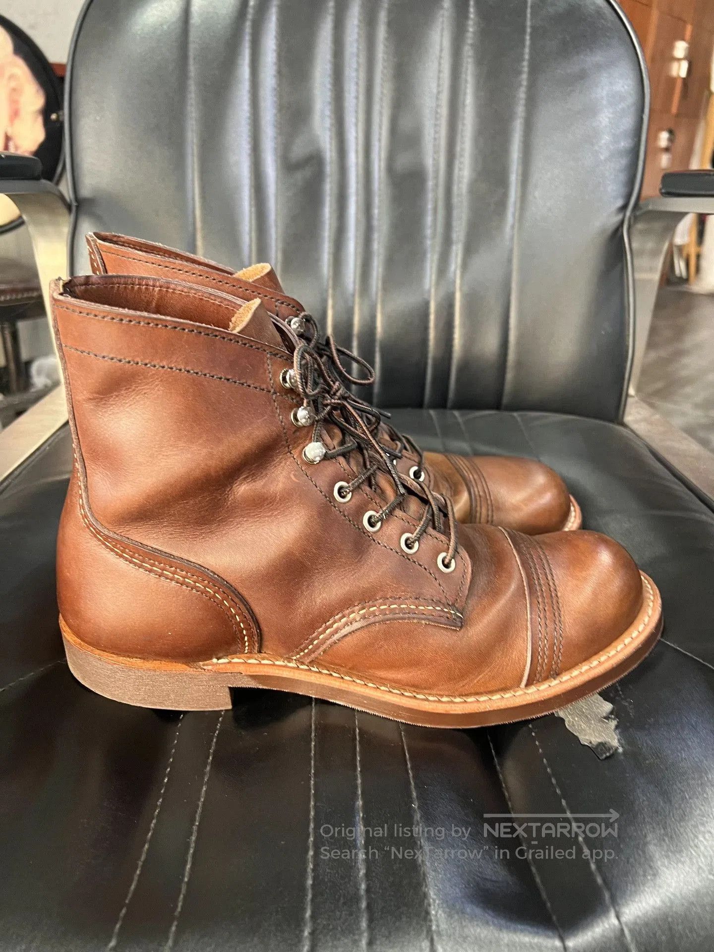 Red Wing Red Wing 8111 Work Boots. Size US 7.5 / EU 40-41 - 4 Thumbnail