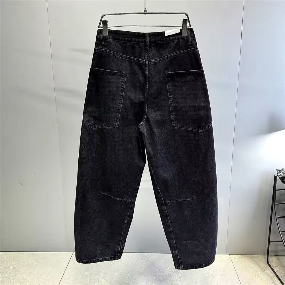 Jean Hip Hop Stacked Baggy Jeans Size US 33 - 6 Thumbnail