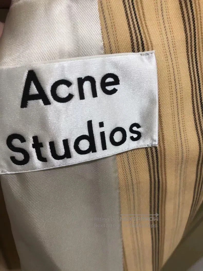 Acne Studios Acne Studios Wool Striped Blazer Jacket Size XS / US 0-2 / IT 36-38 - 4 Thumbnail