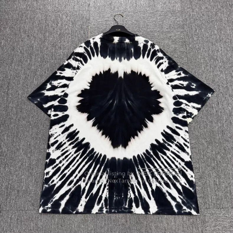 Balenciaga Balenciaga Tie-dye Heart Short Sleeve Size US XS / EU 42 / 0 - 6 Thumbnail