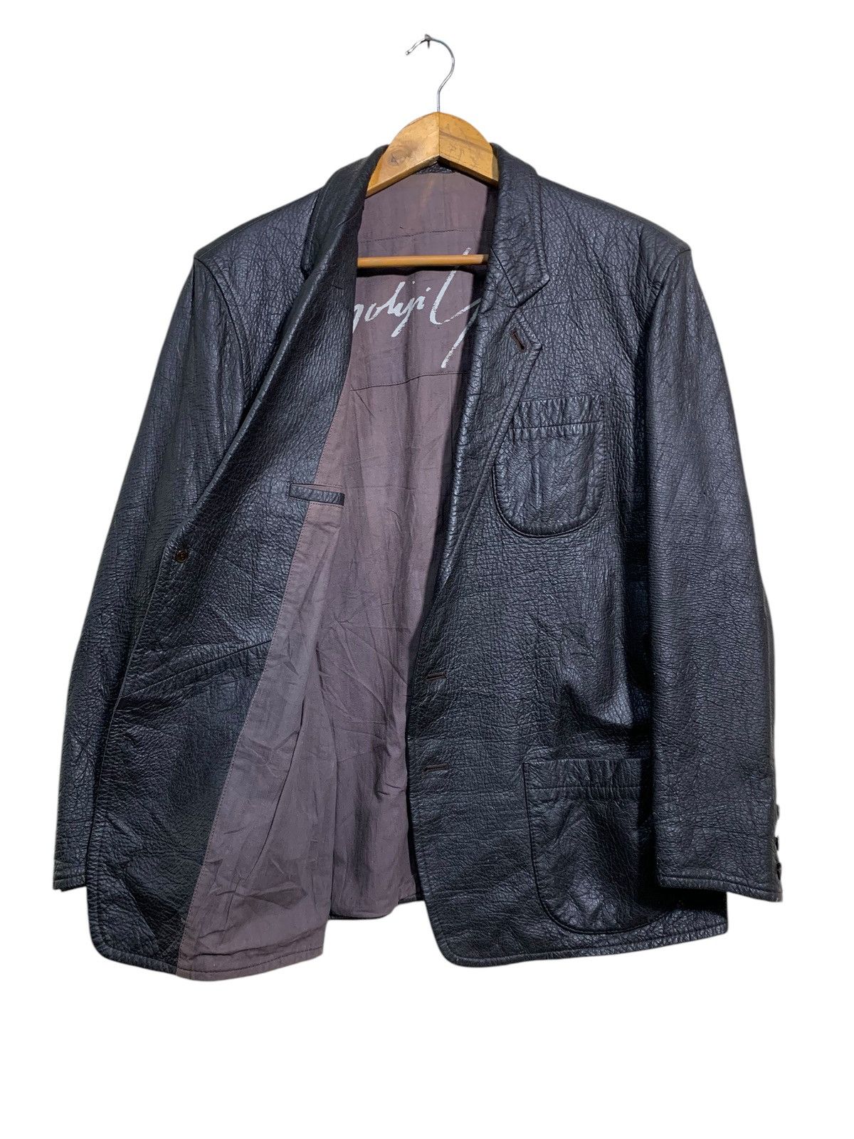 Yohji Yamamoto 23rd Century Sweetheart Mermaid Leather
