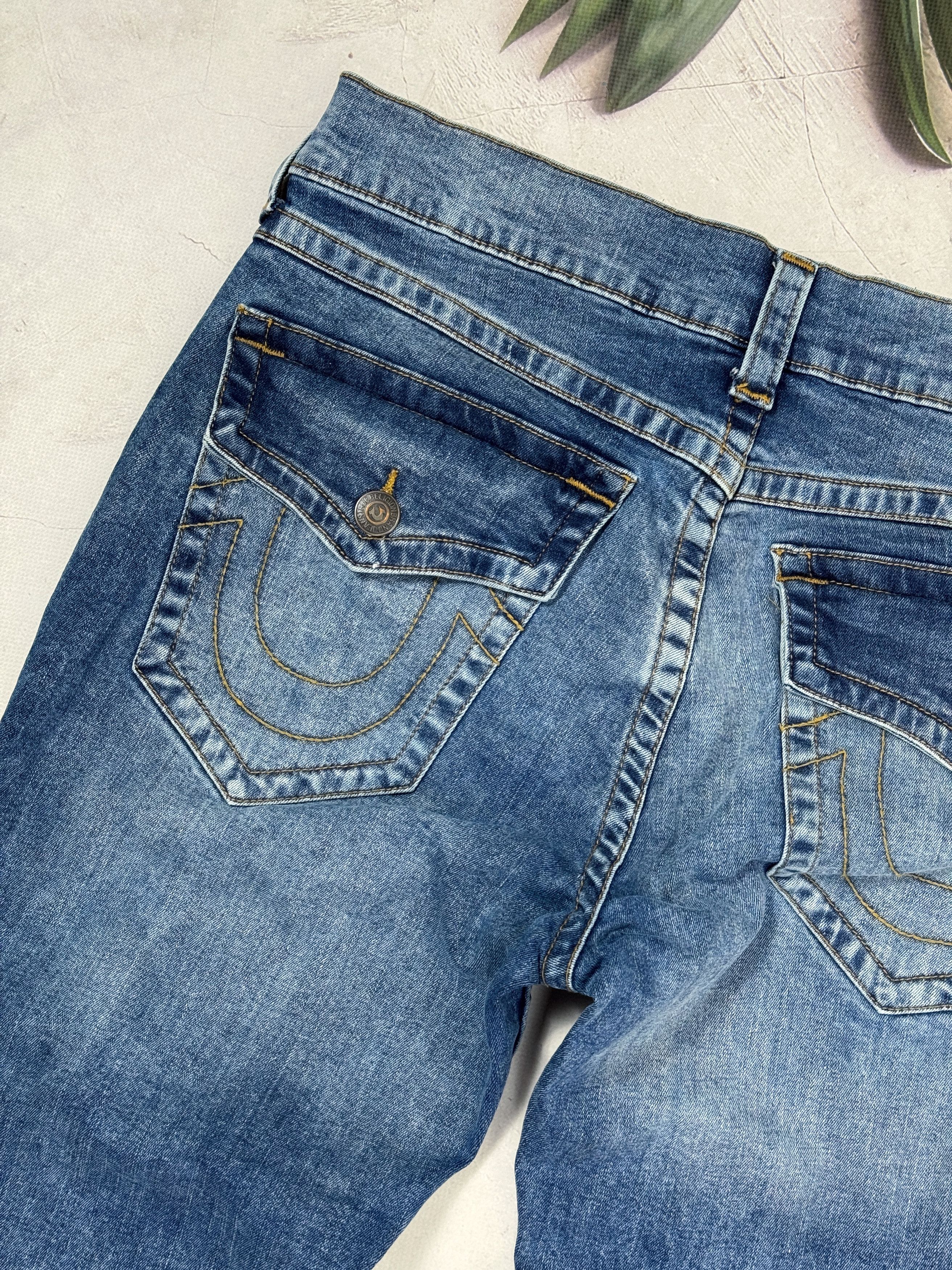 True Religion True Religion Rocco Flap Skinny Jeans Pants Relaxed Denim Size US 34 / EU 50 - 9 Thumbnail