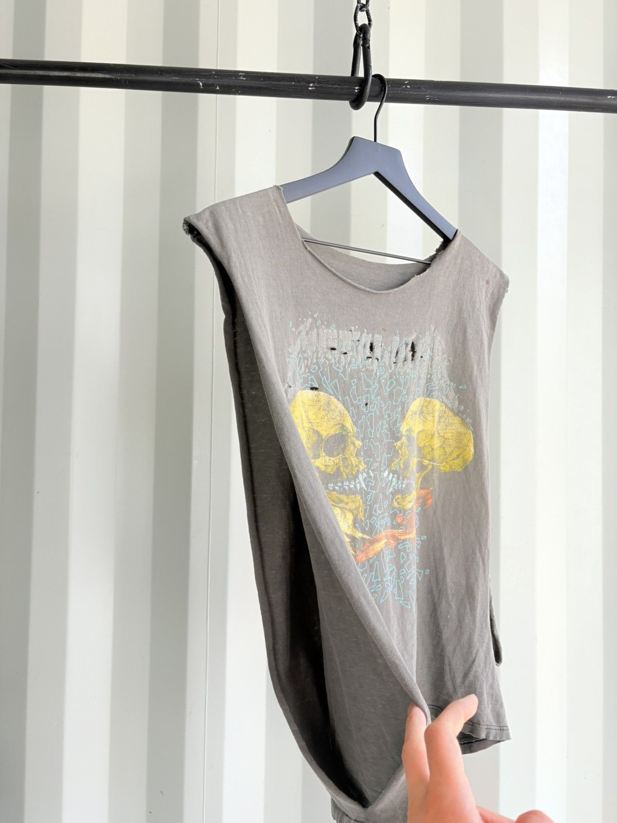 Band Tees Thrashed Metallica Distressed Faded Shirt ERD Grunge Size US L / EU 52-54 / 3 - 4 Thumbnail