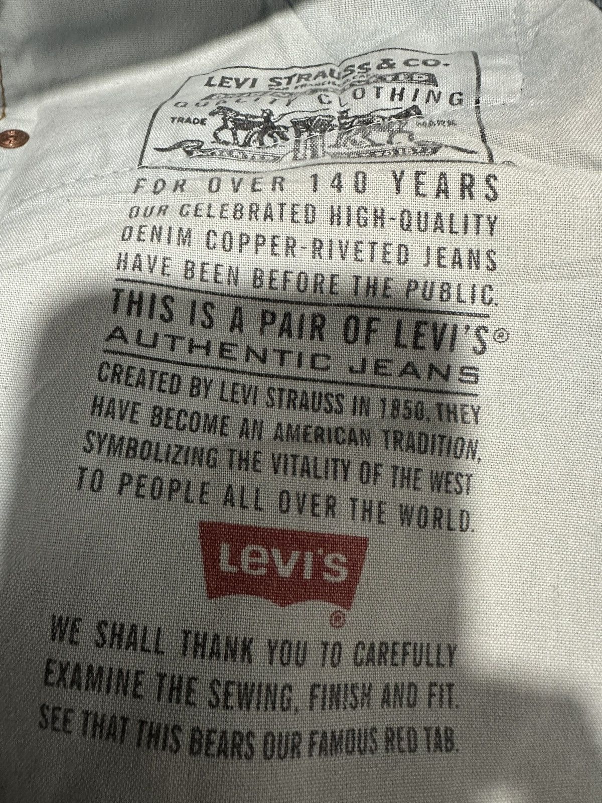 Other OLIVIER CROSS LOGO BLUE JEANS Size US 32 / EU 48 - 3 Thumbnail