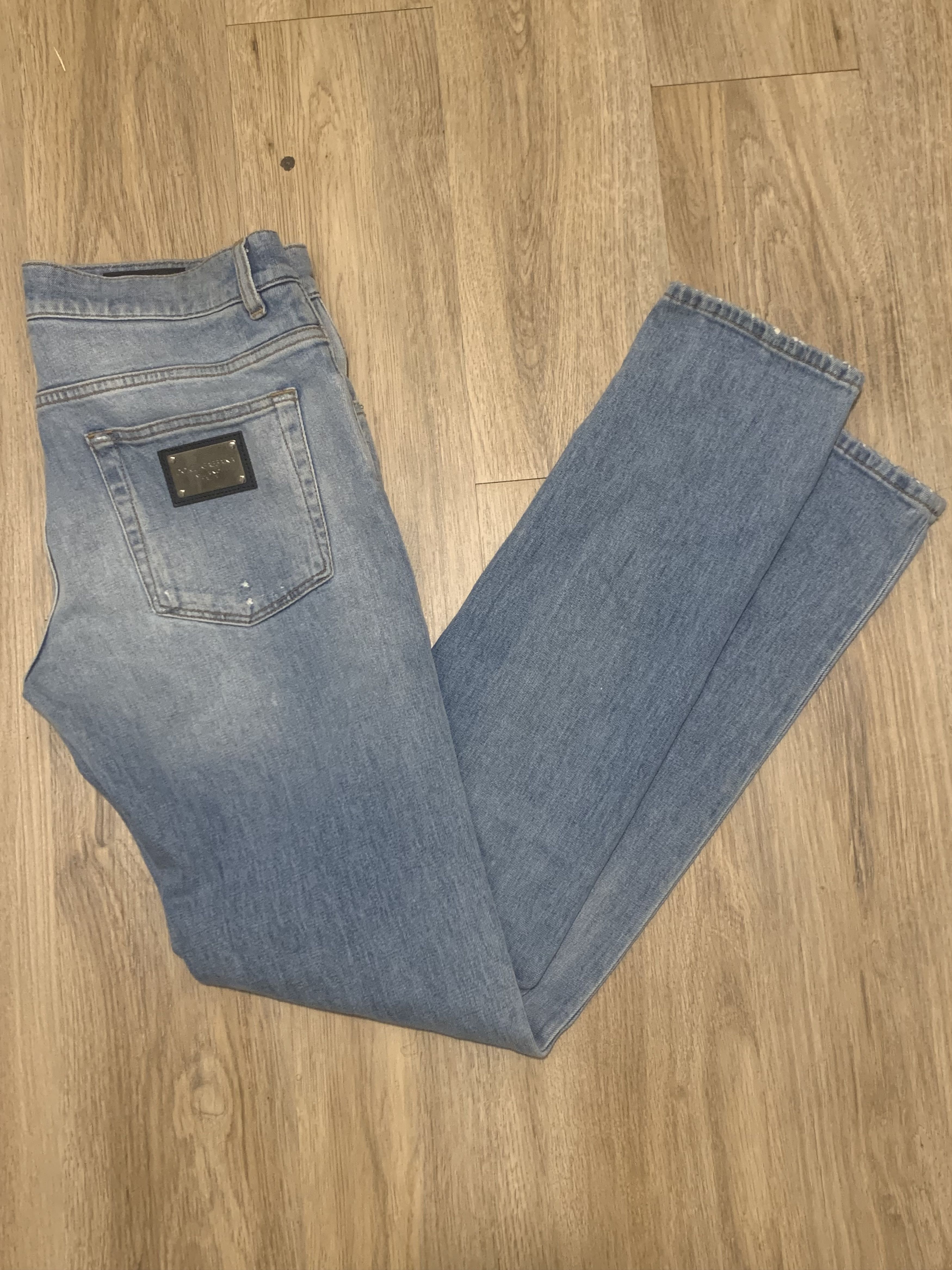 Dolce & Gabbana Blue Five-Pocket Jeans Size US 30 / EU 46 - 1 Thumbnail