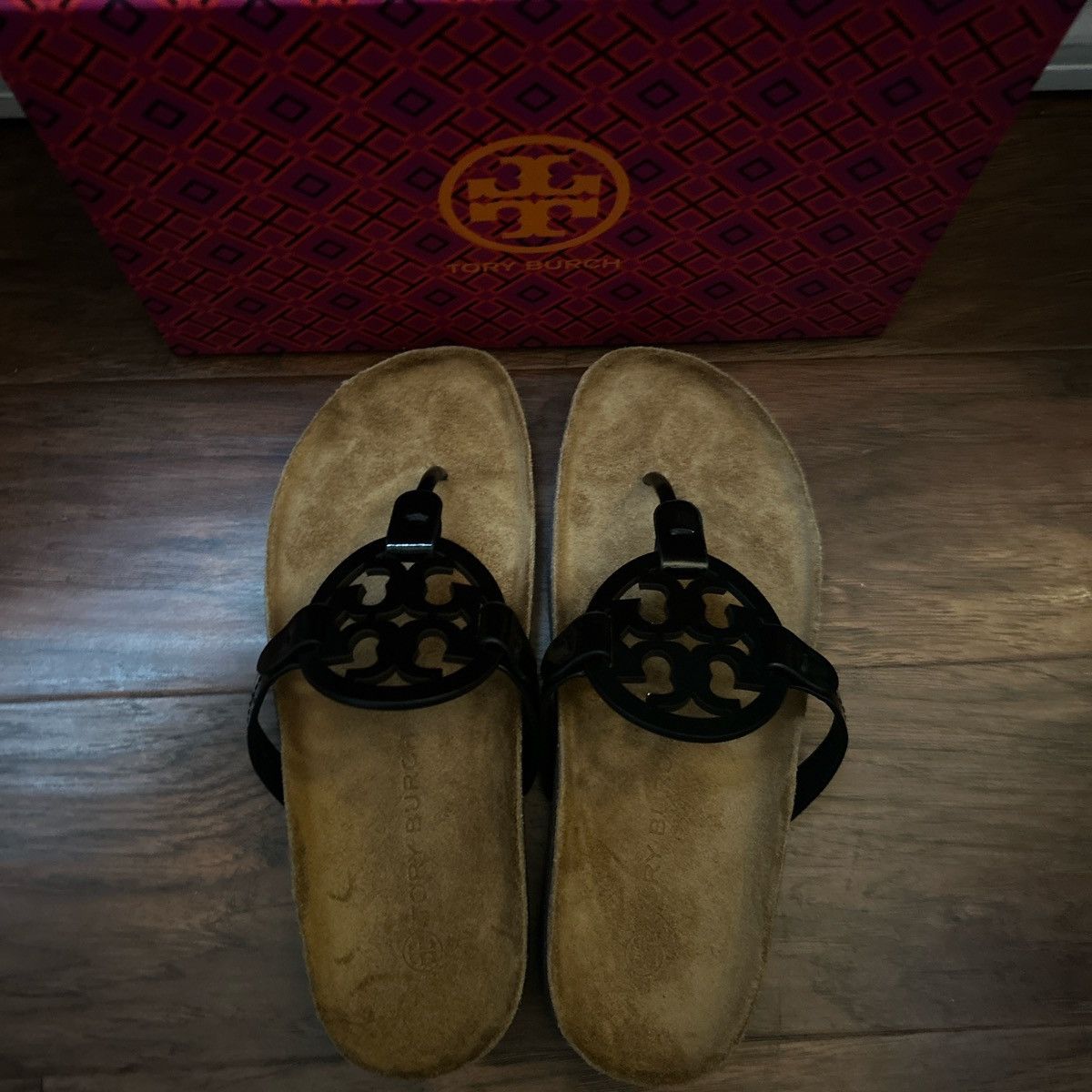 Tory Burch Tory Burch Miller Cloud Sandals Size US 7 / IT 37 - 3 Thumbnail