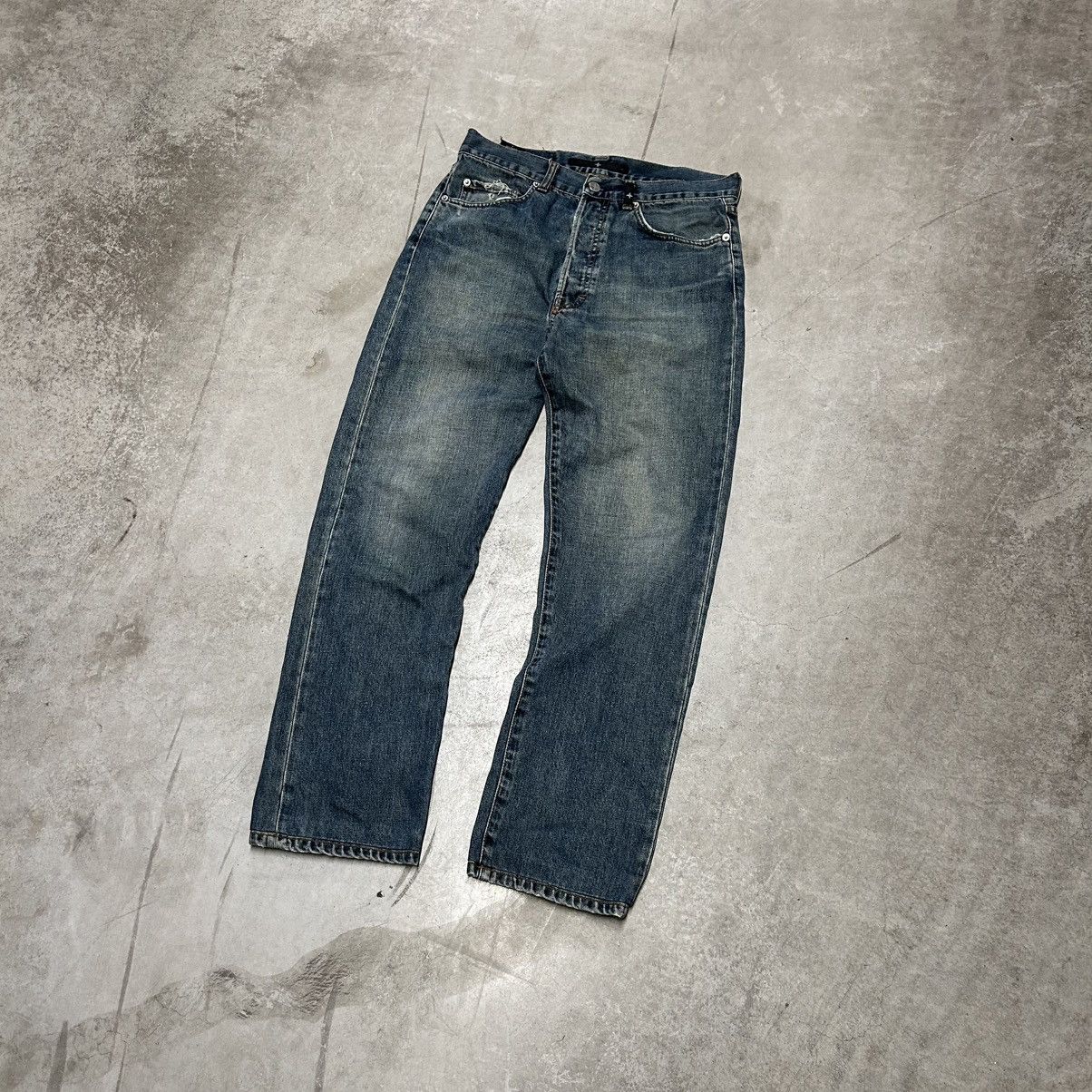 Stone Island Stone Island Denims Vintage Straight Fit Jeans Denim Pants Size US 33 - 1 Thumbnail