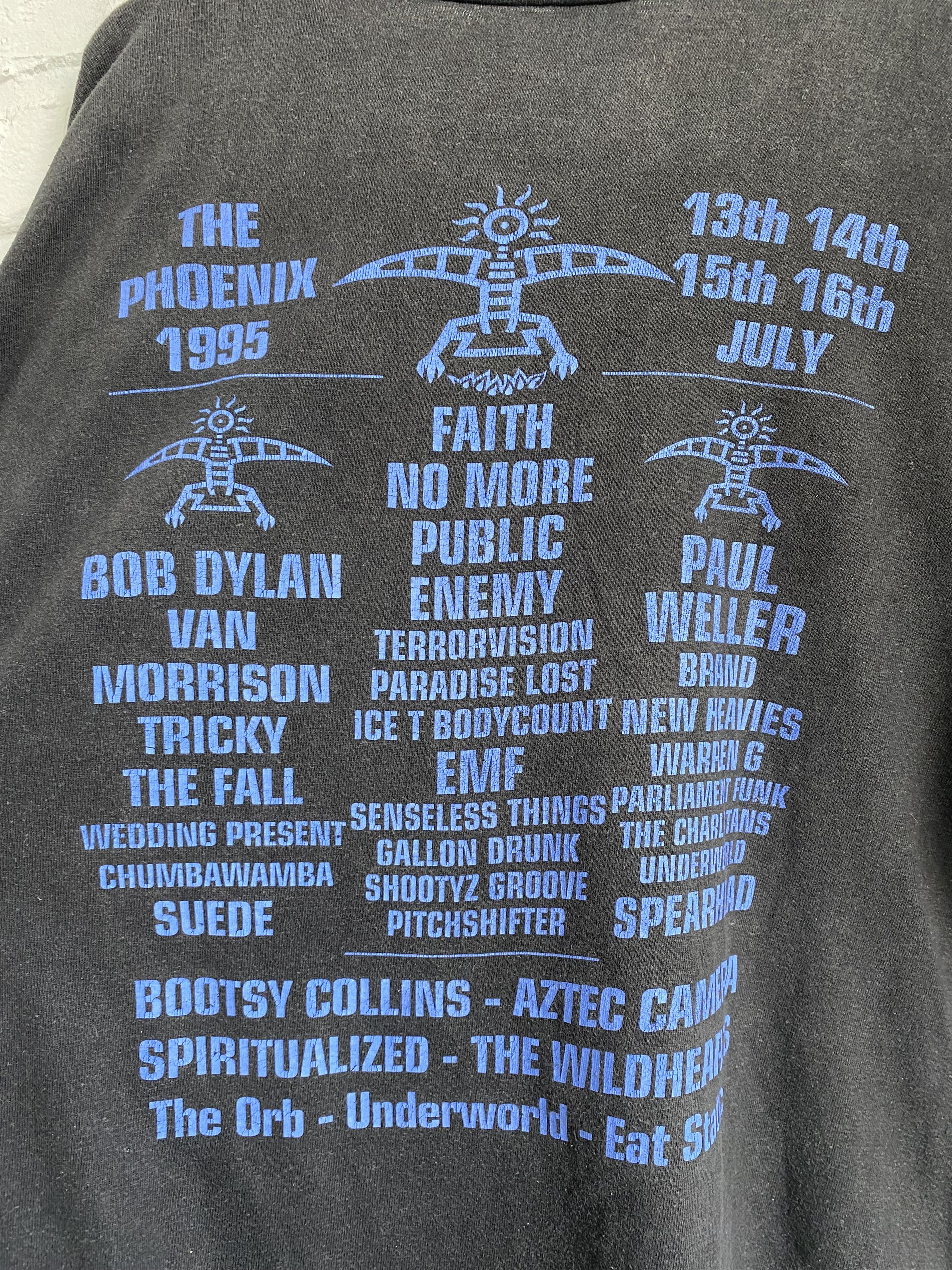 Band Tees × Vintage RARE Vintage The Phoenix 1995 Festival Long sleeve t-shirt Size US L / EU 52-54 / 3 - 11 Thumbnail