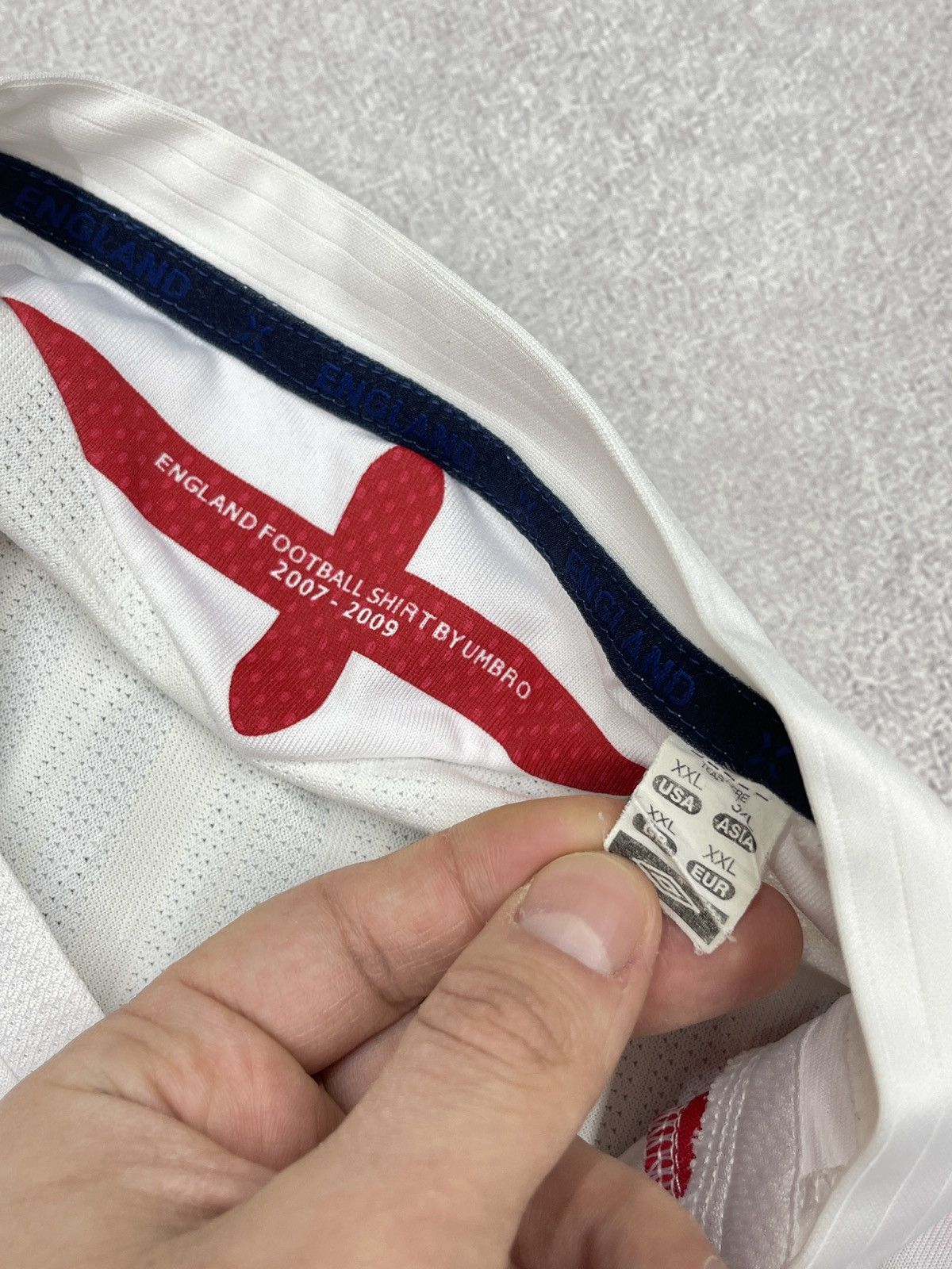Umbro Vintage Umbro England Rooney 9 Jersey 2007-2009 Official Size US XXL / EU 58 / 5 - 16 Thumbnail