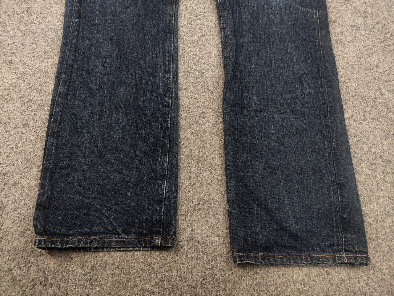 Indigofera Indigofera Vintage Selvedge Distressed Japan Denim Jeans Size US 34 / EU 50 - 6 Thumbnail
