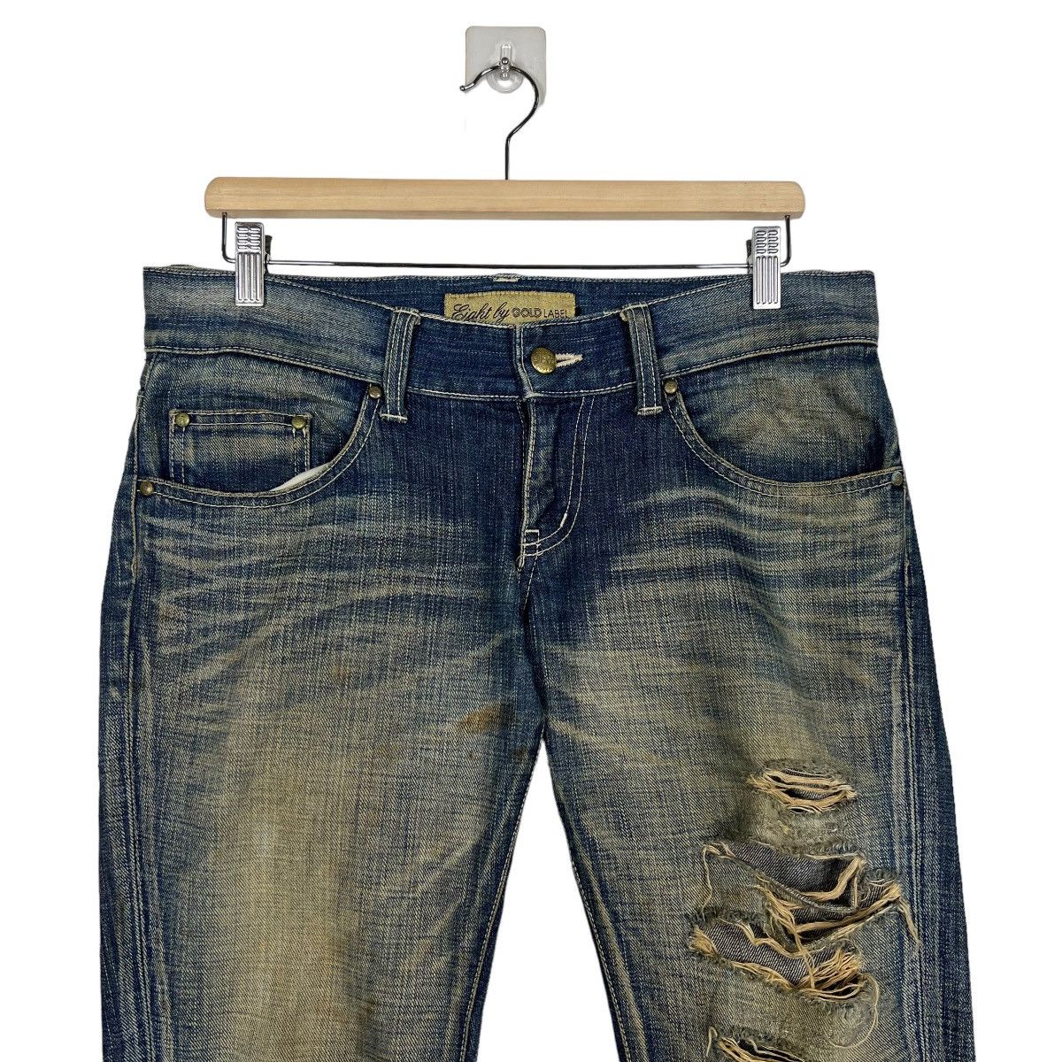 Eight X × Japanese Brand Denim jeans Size US 34 / EU 50 - 3 Thumbnail