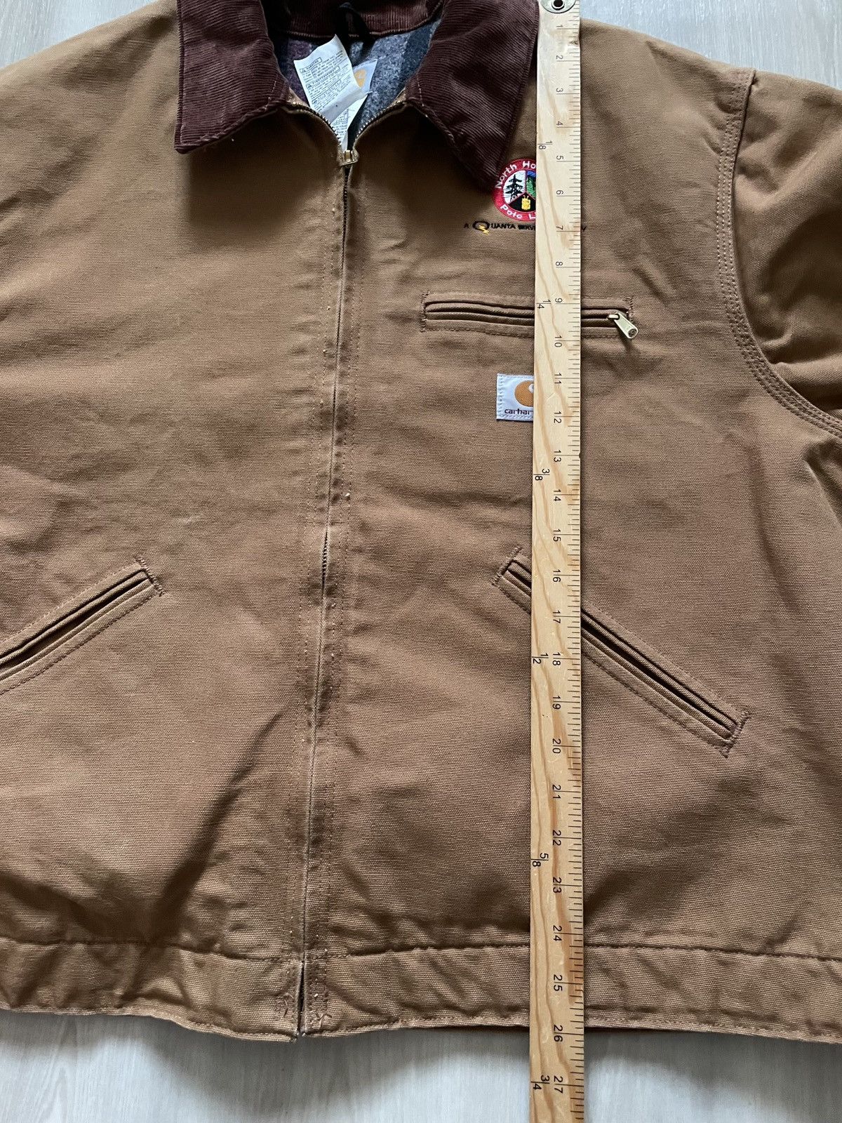 Carhartt VTG Y2K Carhartt J01 Brown Detroit Blanket Lined Sz 52USA Size US XXL / EU 58 / 5 - 11 Thumbnail