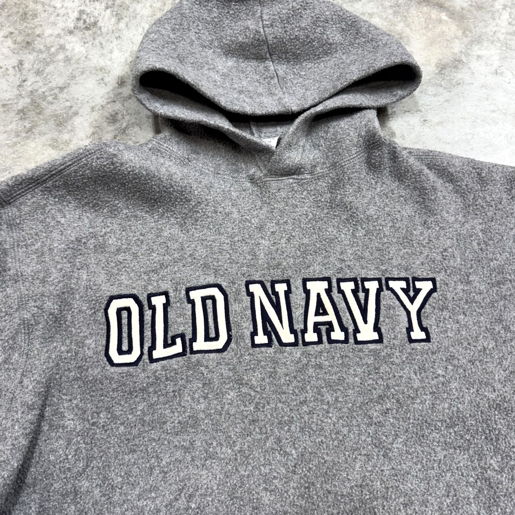 Old Navy Old Navy Hoodie Mens M Gray Fleece Pullover Drawstring Hem Sweatshirt Size US M / EU 48-50 / 2 - 2 Thumbnail