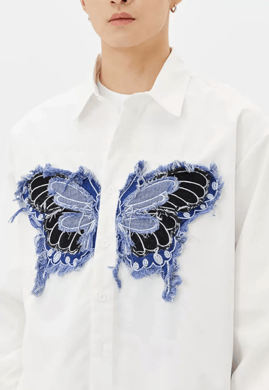 Other Men’s butterfly shirt Size US M / EU 48-50 / 2 - 1 Thumbnail