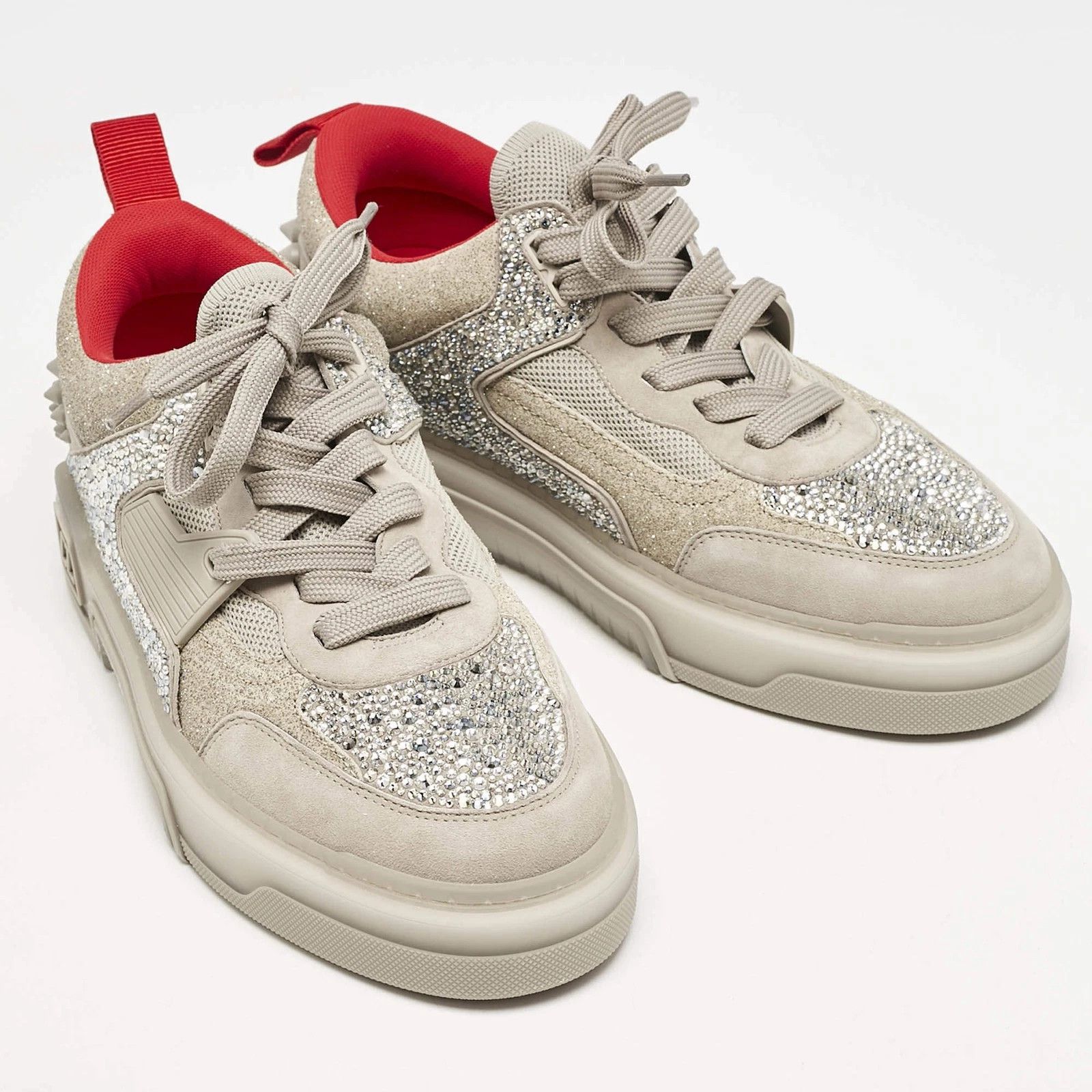 Christian Louboutin o1bcso1str0326 Sneakers in Beige Size US 11.5 / EU 44-45 - 1 Thumbnail