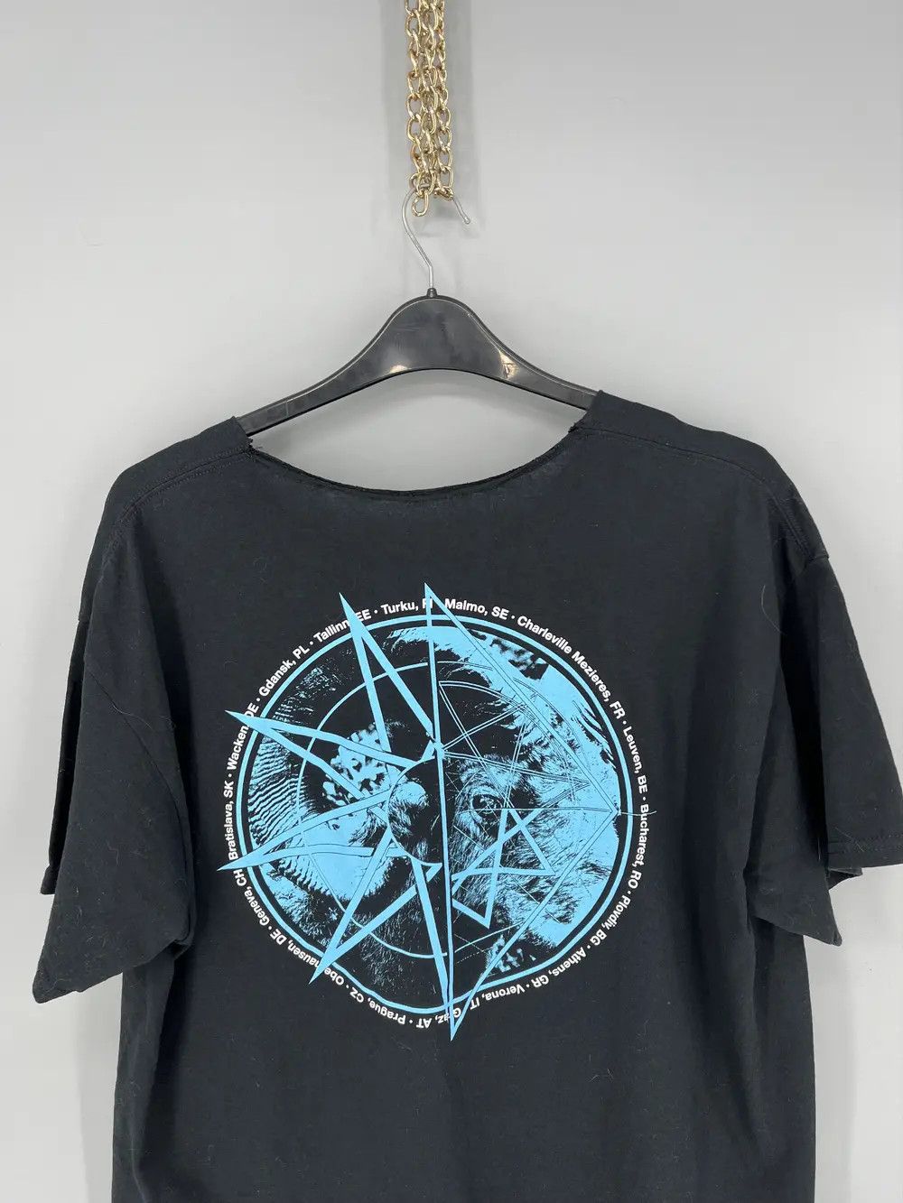 Band Tees Slipknot Vintage Y2K Tour 2022 T-Shirts Big Logo Size L Size US L / EU 52-54 / 3 - 10 Thumbnail