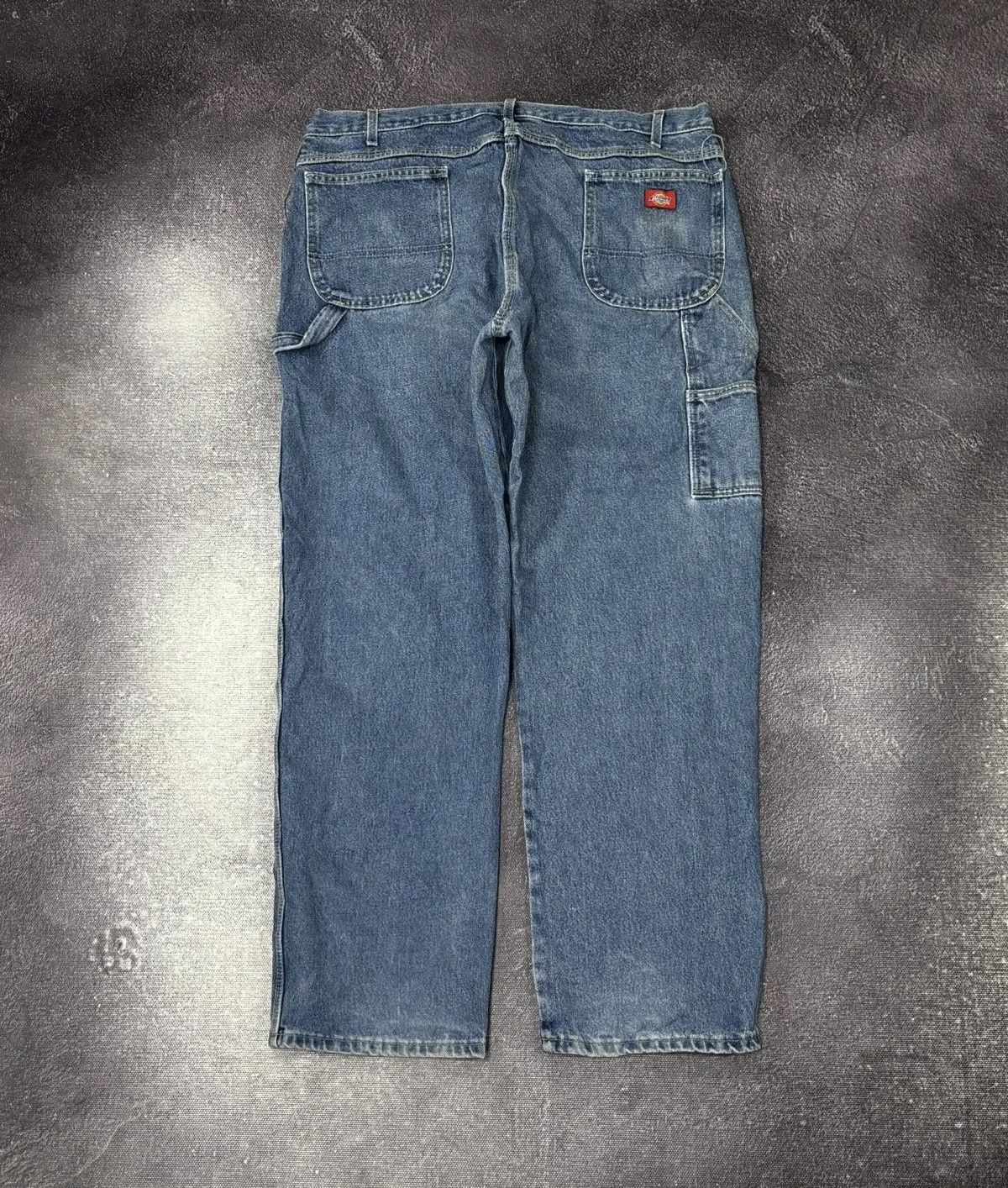 Dickies × Vintage Vintage Dickies USA Blue Denim Work Hype Skate Baggy Jeans Size US 42 / EU 58 - 1 Thumbnail