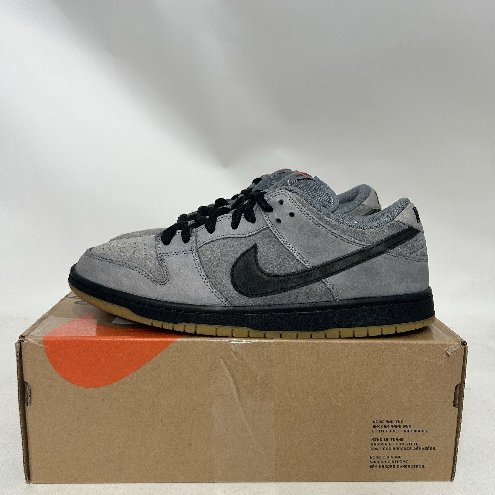 Nike Nike SB Dunk Low Retro ISO “Cool Grey Black” FJ1674-002 Size US 11.5 / EU 44-45 - 6 Thumbnail