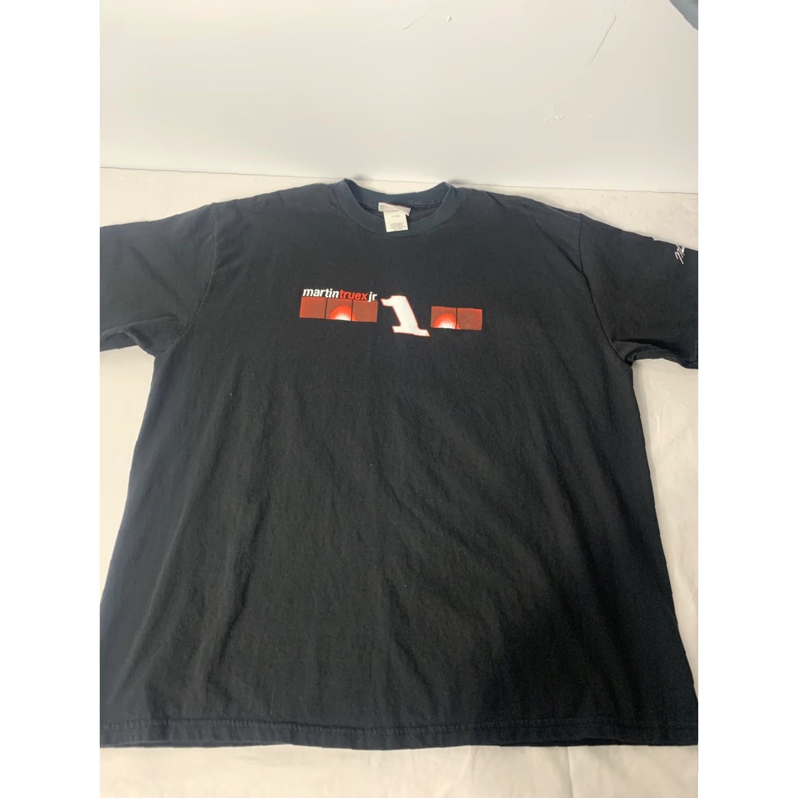 Vintage Winners Circle Bass Pro Shop Martin Truex Jr T Shirt XL Black Mens Short Sleeve Crew Neck 90s Nascar Logo Size US XL / EU 56 / 4 - 4 Thumbnail