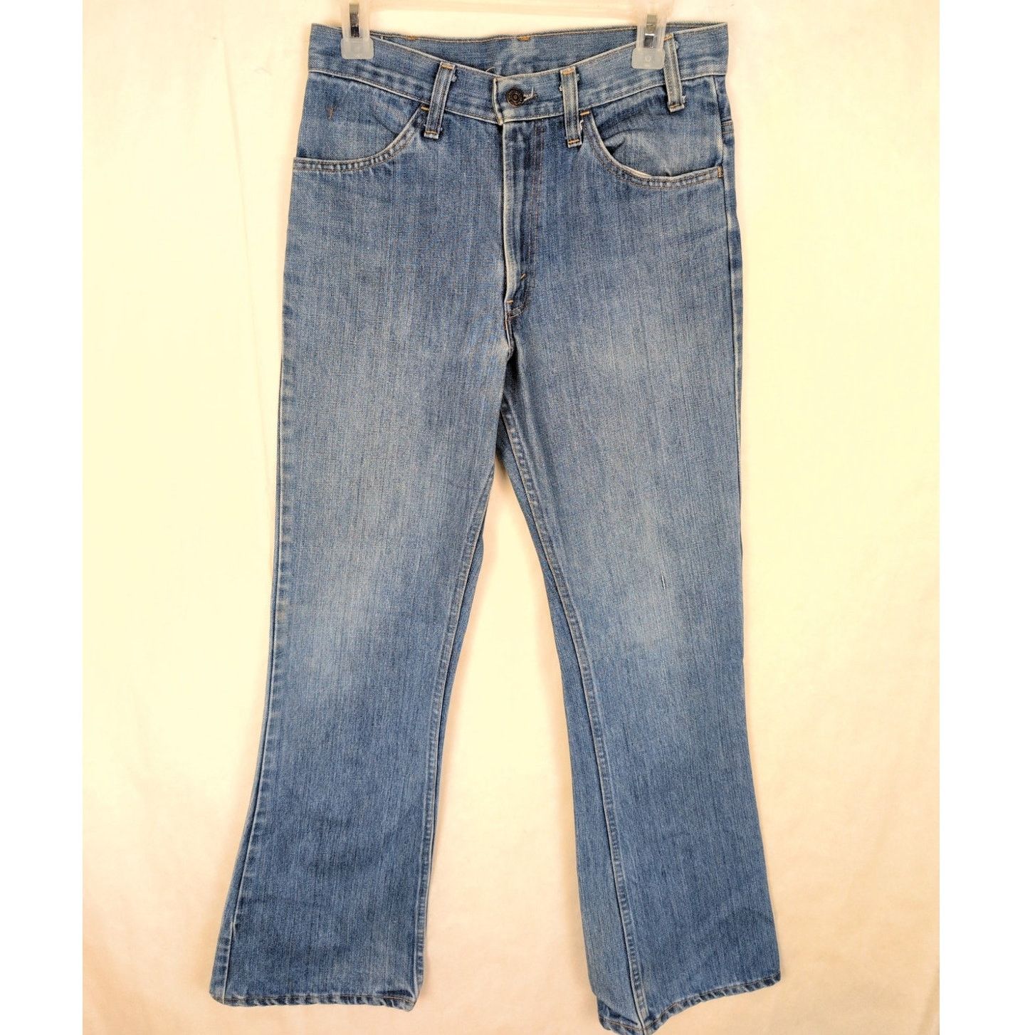 Levi's Levis 1977 orange tab 646 flare bellbottom jeans Size 31/34 Size US 31 - 1 Thumbnail
