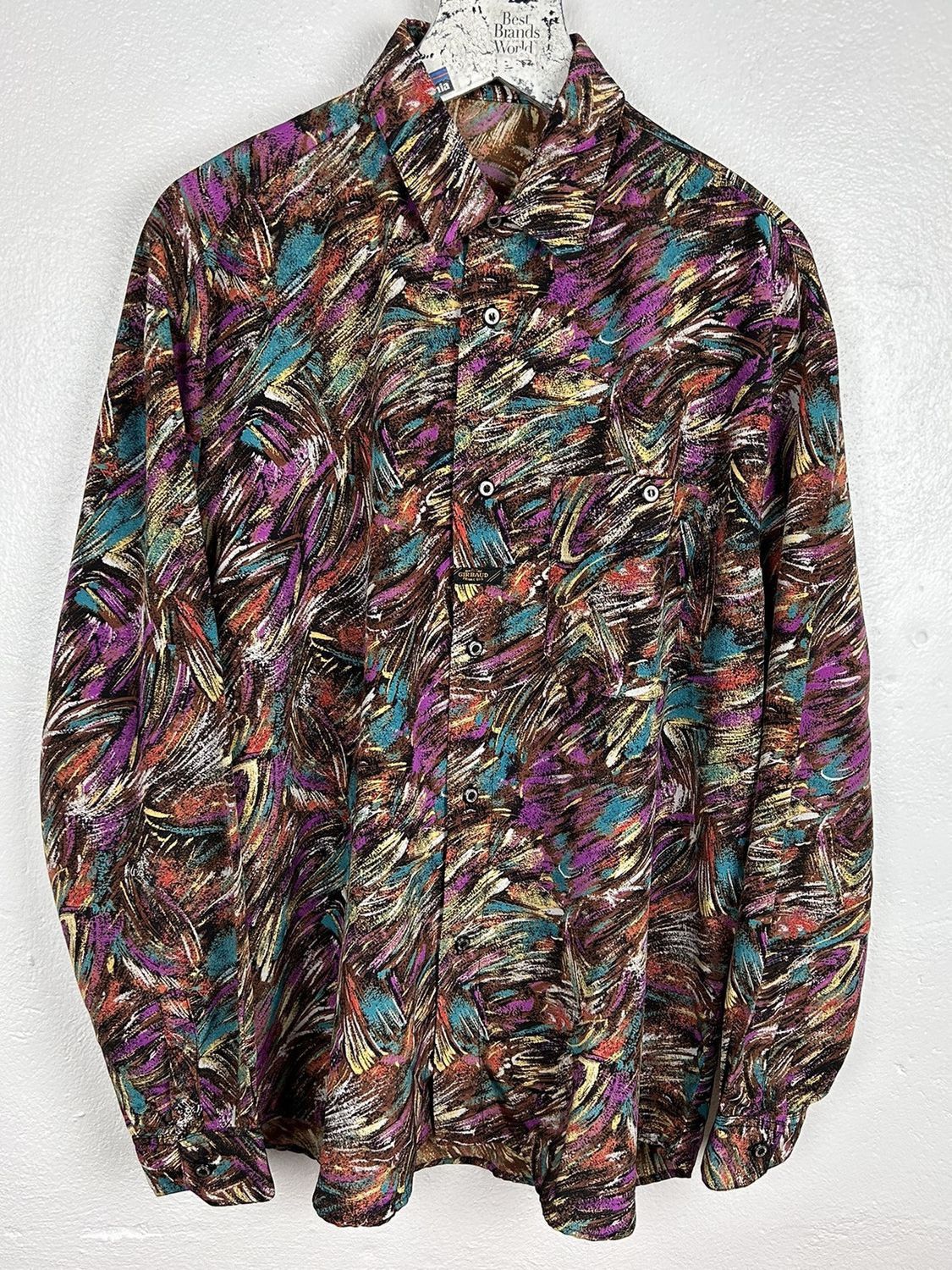 image of Archival Clothing x Marithe Francois Girbaud 90's Vintage Marithe Francois Girbaud Multicolor Shirt