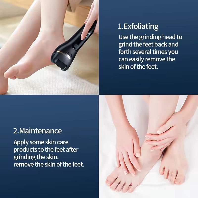 Other Recharge Electric Foot Grinder - USB Powered Callus Remover Size ONE SIZE - 4 Thumbnail