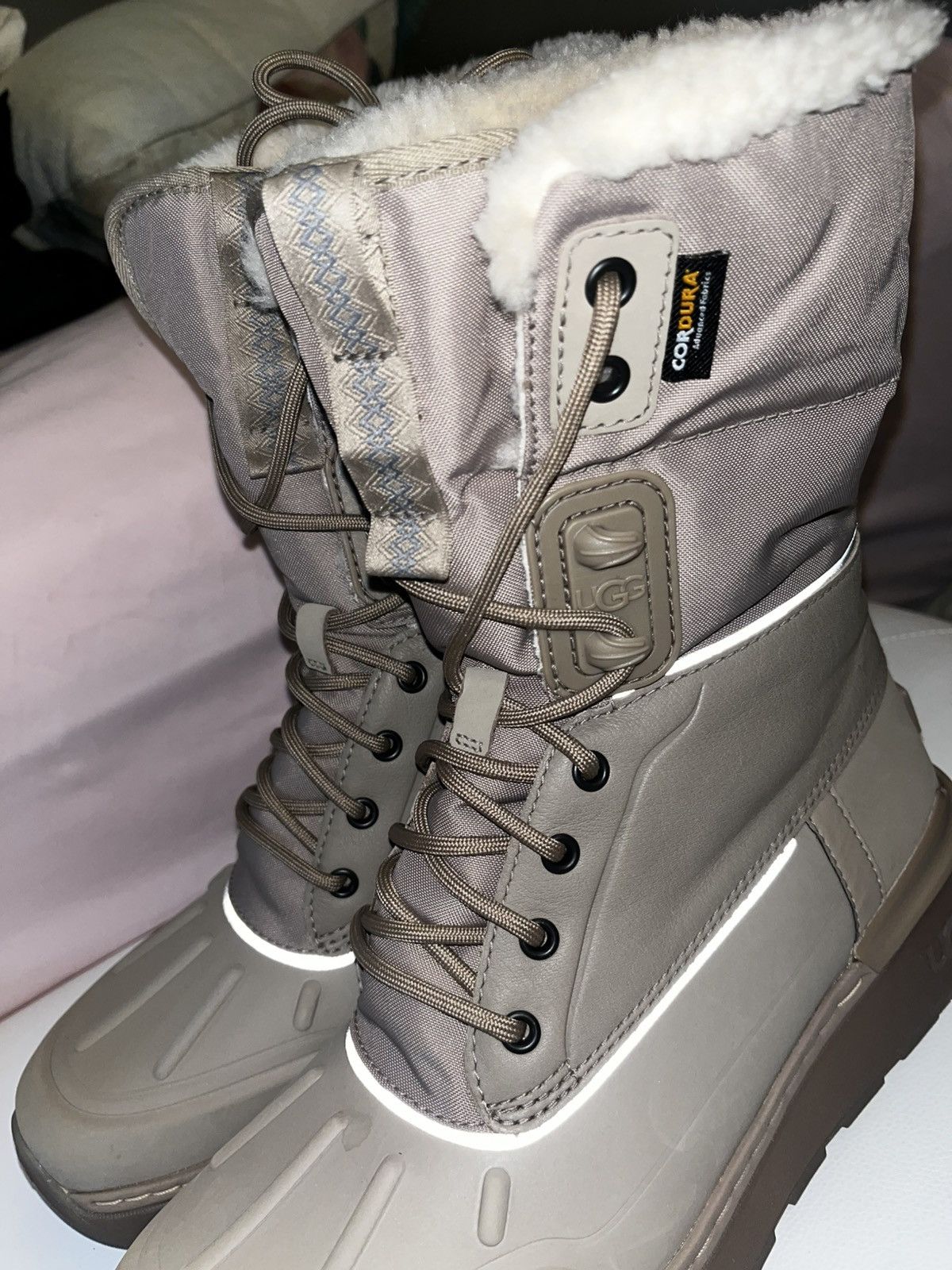 Ugg Ugg Men's City Butte Boot Dune Leather/ Wool 1153390 Size 11 Size US 11 / EU 44 - 5 Thumbnail
