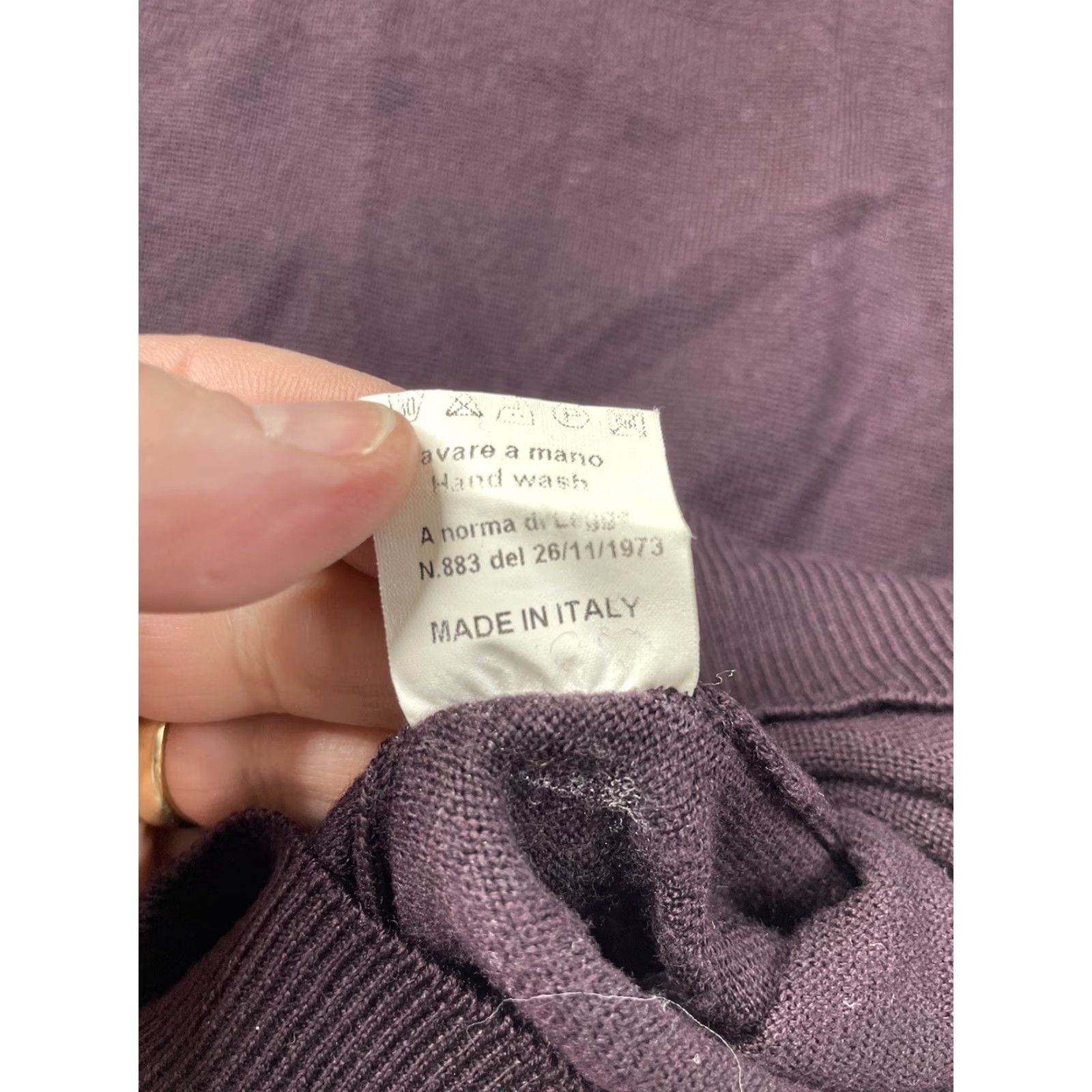 Vintage Peter Elliot Mens Sweater Pullover Purple Wool Long Sleeve Collared Size XXL Regular Classic Designer Sports M Size US XXL / EU 58 / 5 - 6 Thumbnail