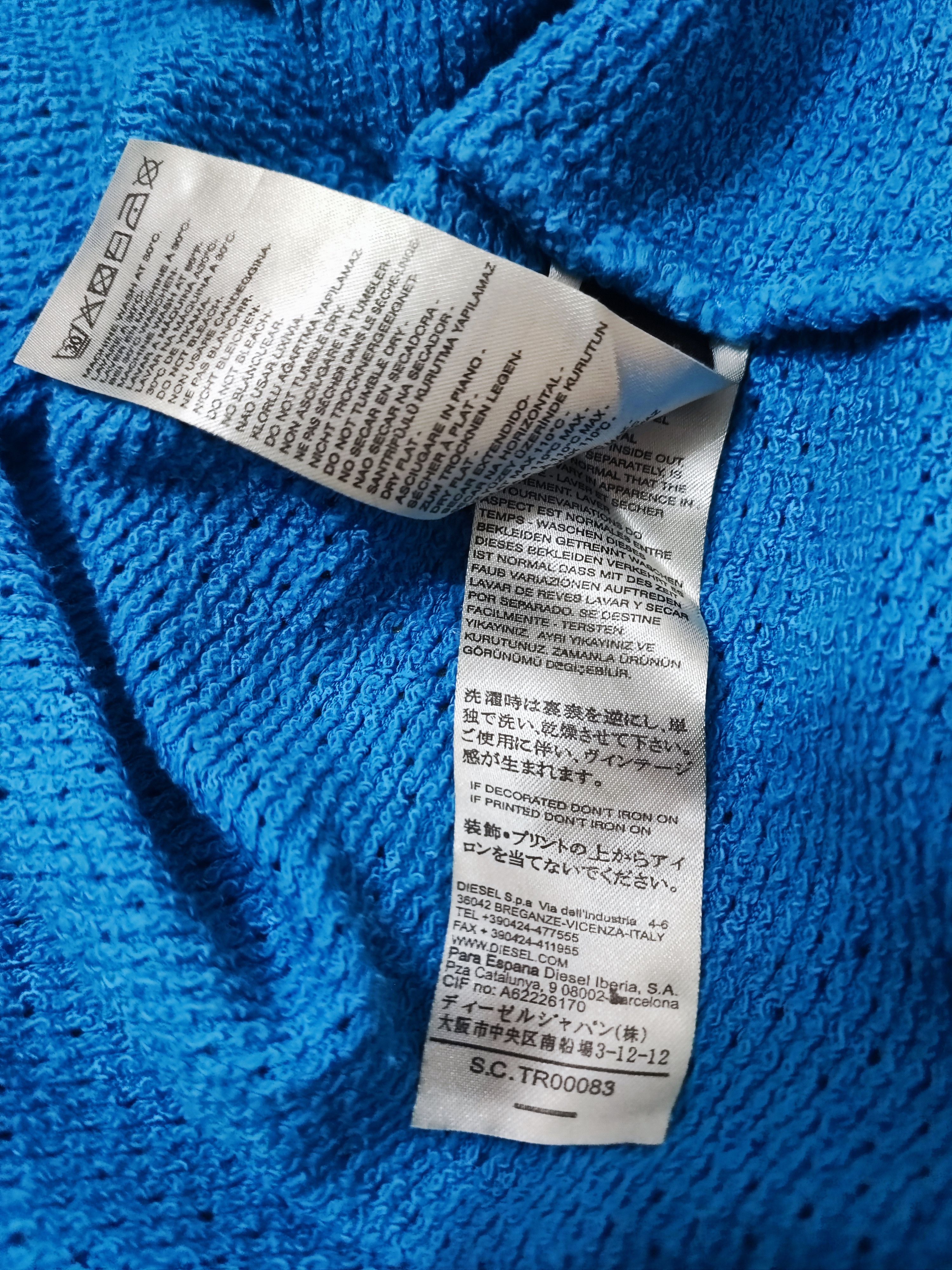 Diesel Authentic Vintage Diesel Hoodie Oversize Style Size US L / EU 52-54 / 3 - 13 Thumbnail