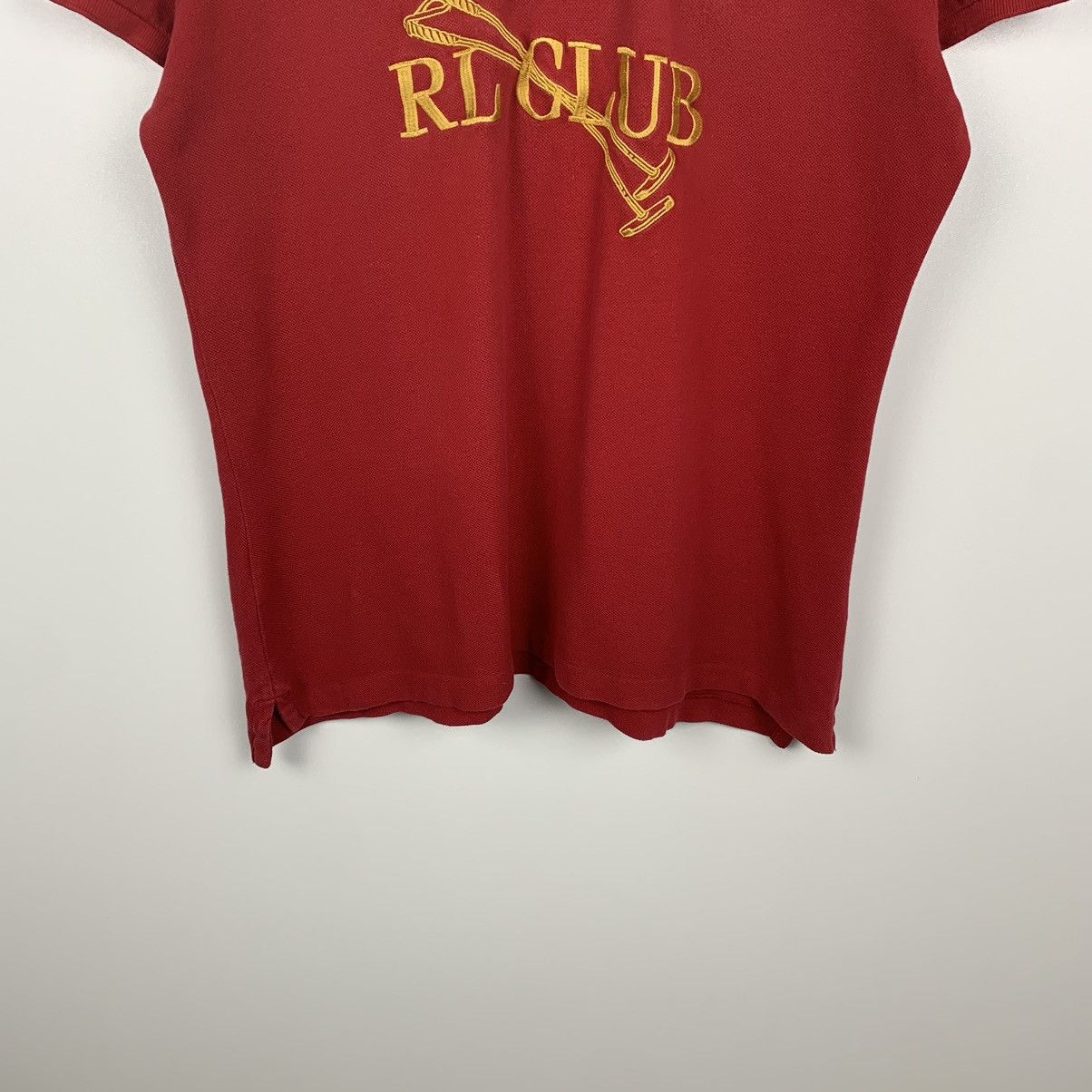 Ralph Lauren Sport Vintage Polo Ralph Lauren Red Polo Shirt Women’s XL RL Club Size XL / US 12-14 / IT 48-50 - 3 Thumbnail