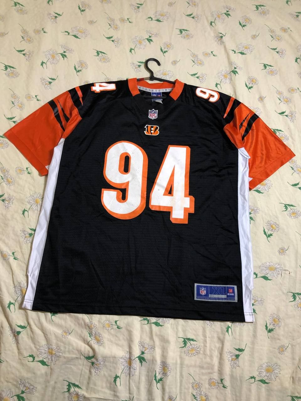 Reebok Vintage Cincinnati Bengals Domata Peko #94 Jersey Reebok Size US XL / EU 56 / 4 - 1 Thumbnail