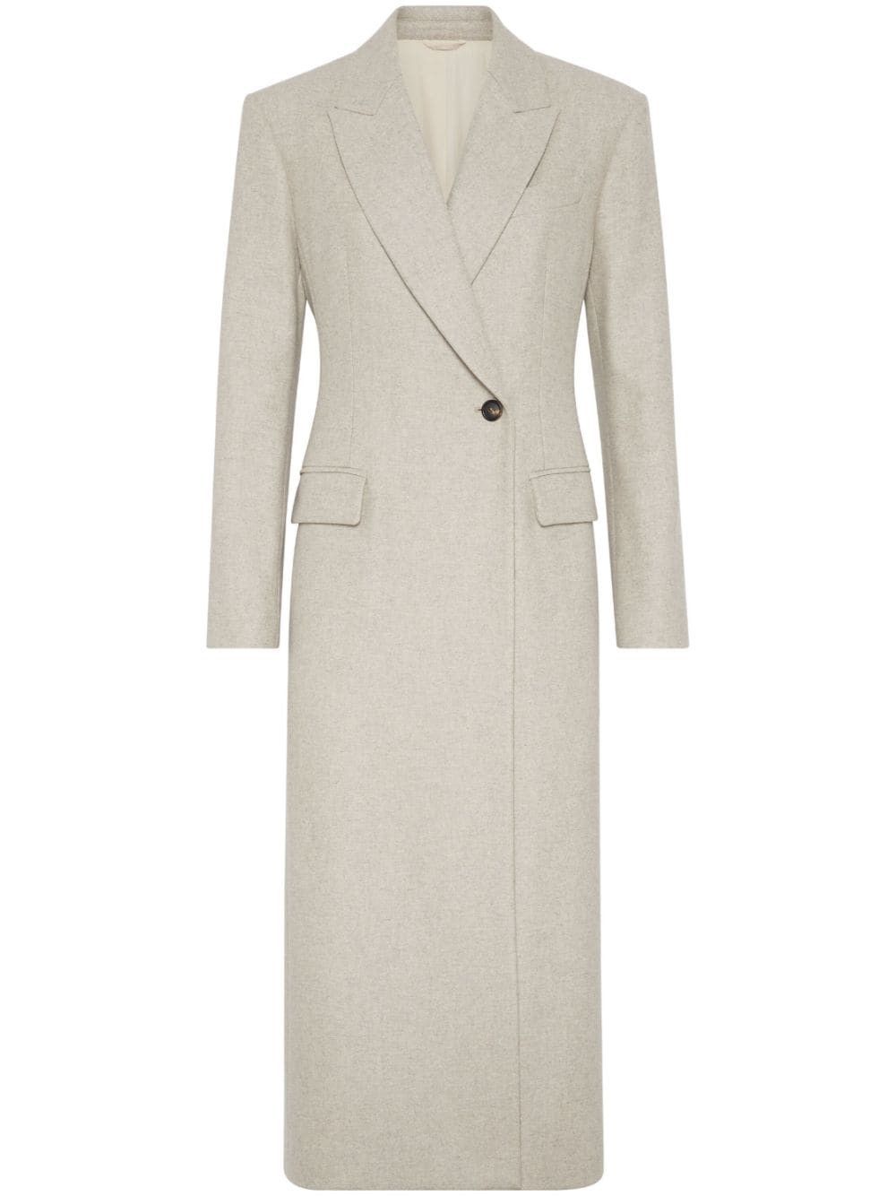 Brunello Cucinelli WOOL COAT Size S / US 4 / IT 40 - 1 Thumbnail