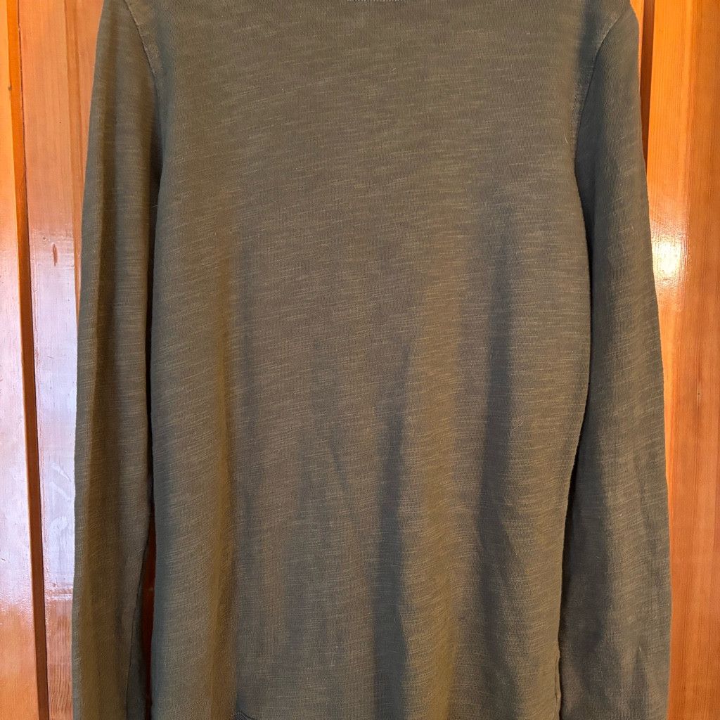 Eddie Bauer Eddie Bauer (Hunter Green) Button Down Sweatshirt Size XL / US 12-14 / IT 48-50 - 5 Thumbnail