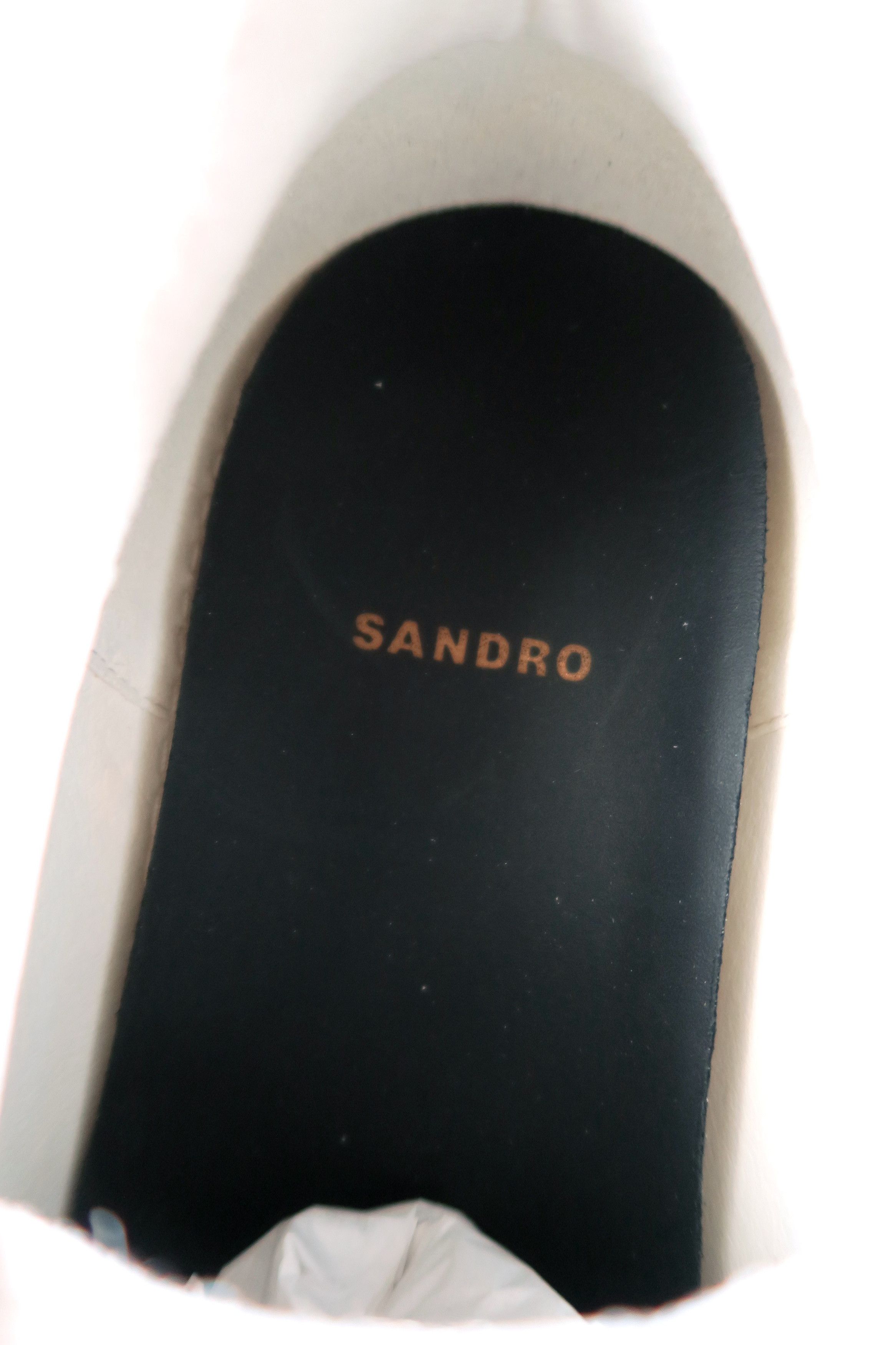 Sandro Sandro Magic Plain Leather Low Top Sneakers Size US 11 / EU 44 - 6 Thumbnail