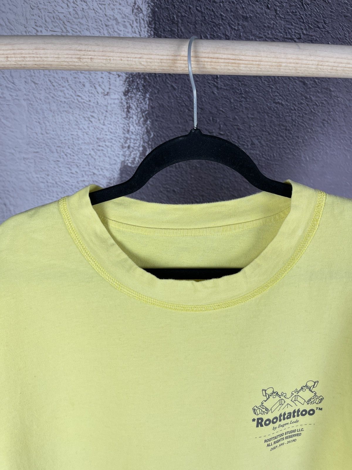 Other Roottattoo vintage yellow oversized tee shirt size XL Size US XL / EU 56 / 4 - 4 Thumbnail