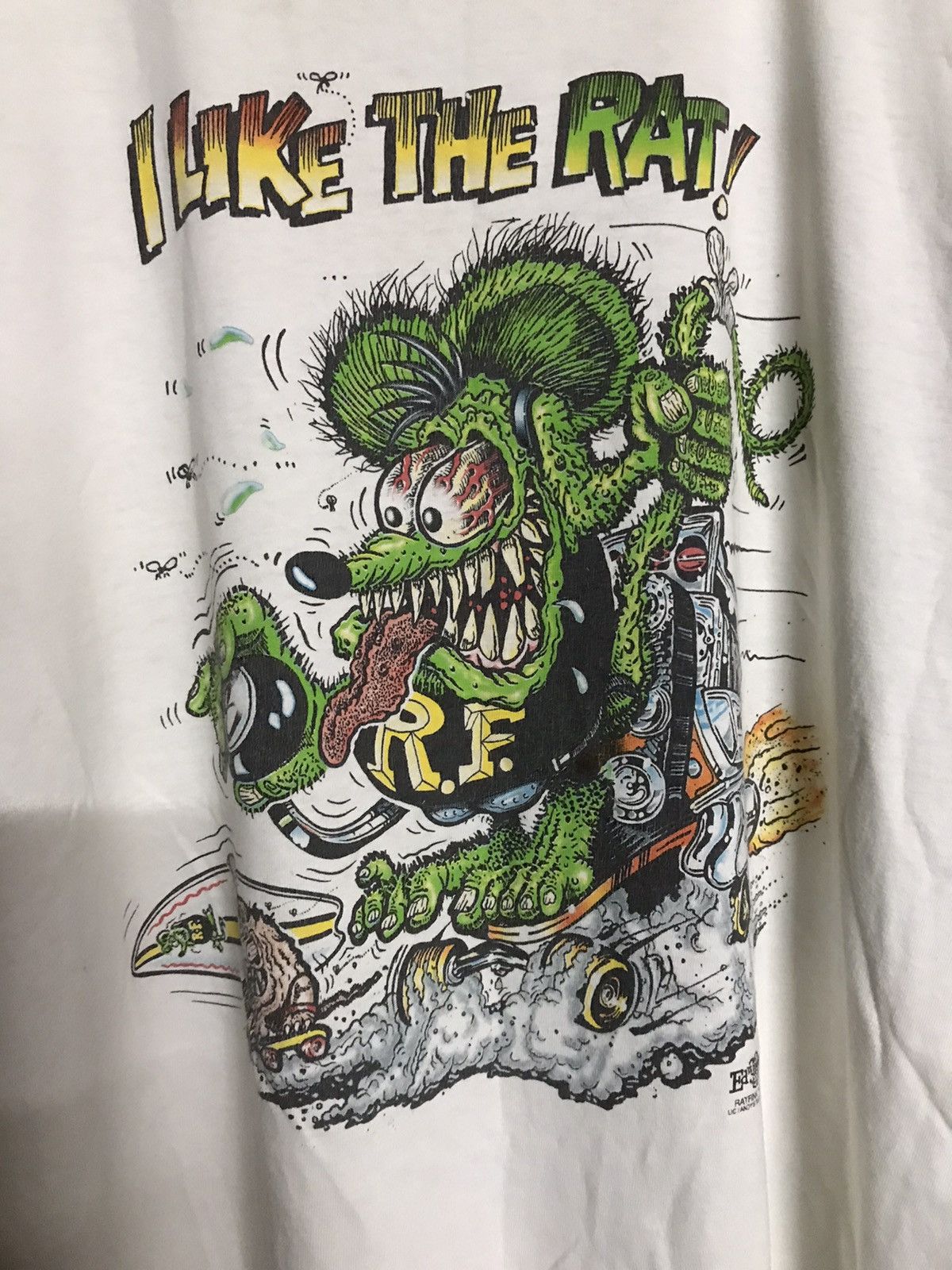 Vintage Ratfink x Petersen Automotive Museum Crewneck Tee Size US L / EU 52-54 / 3 - 6 Thumbnail
